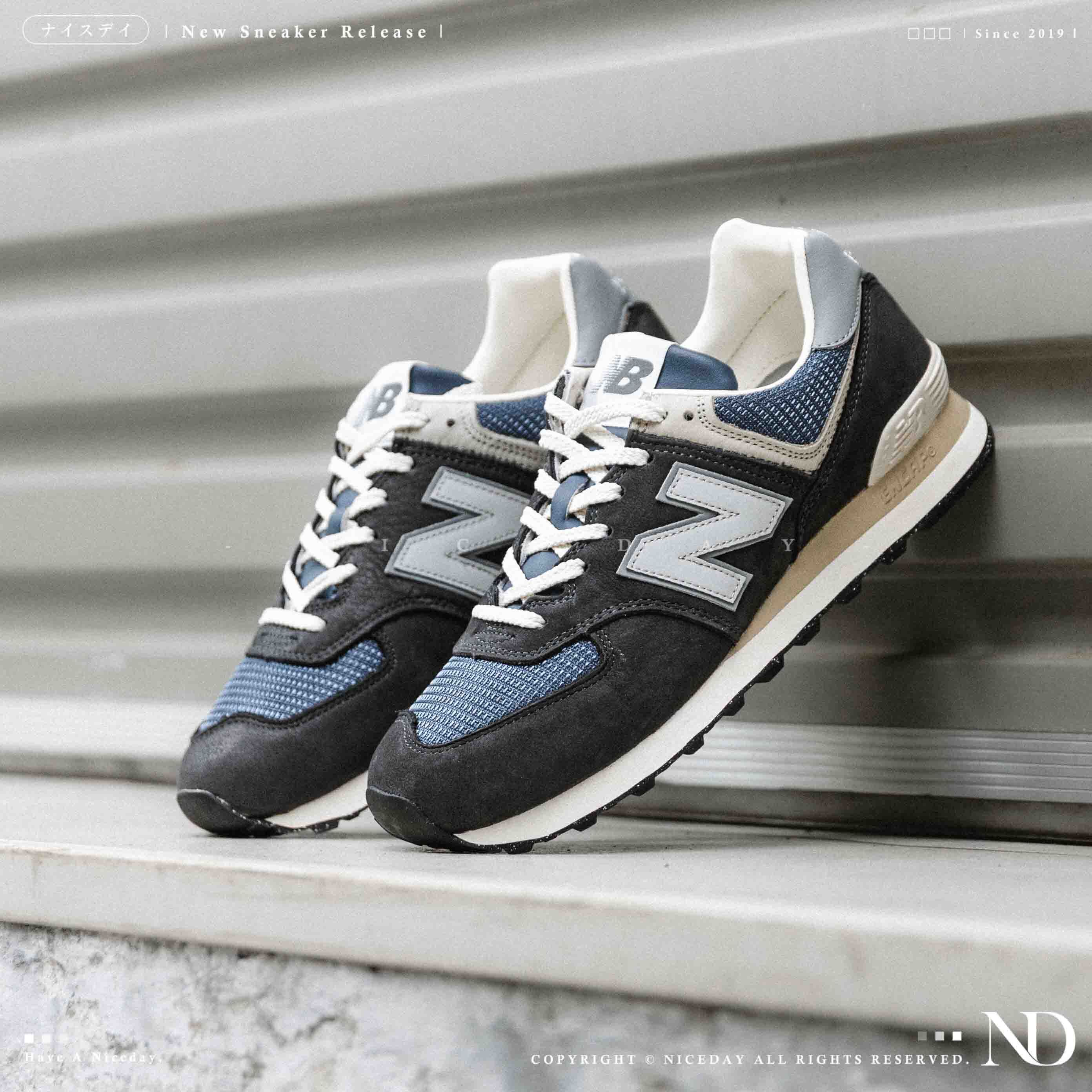 NICEDAY 現貨 New Balance 574 海軍藍 深藍 藍灰 灰 深灰 鐵灰 復古 U574SRR