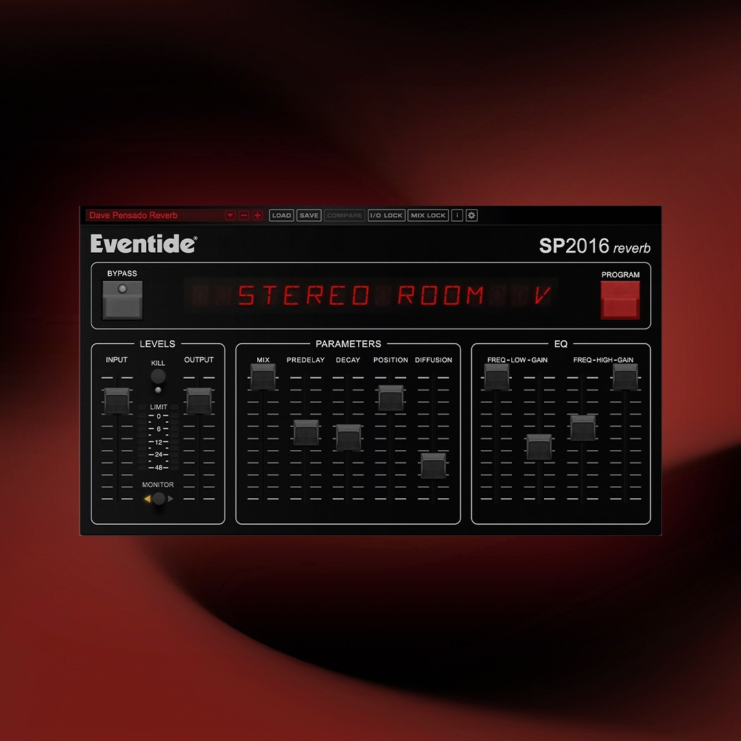 Eventide SP2016 Reverb｜經典殘響插件