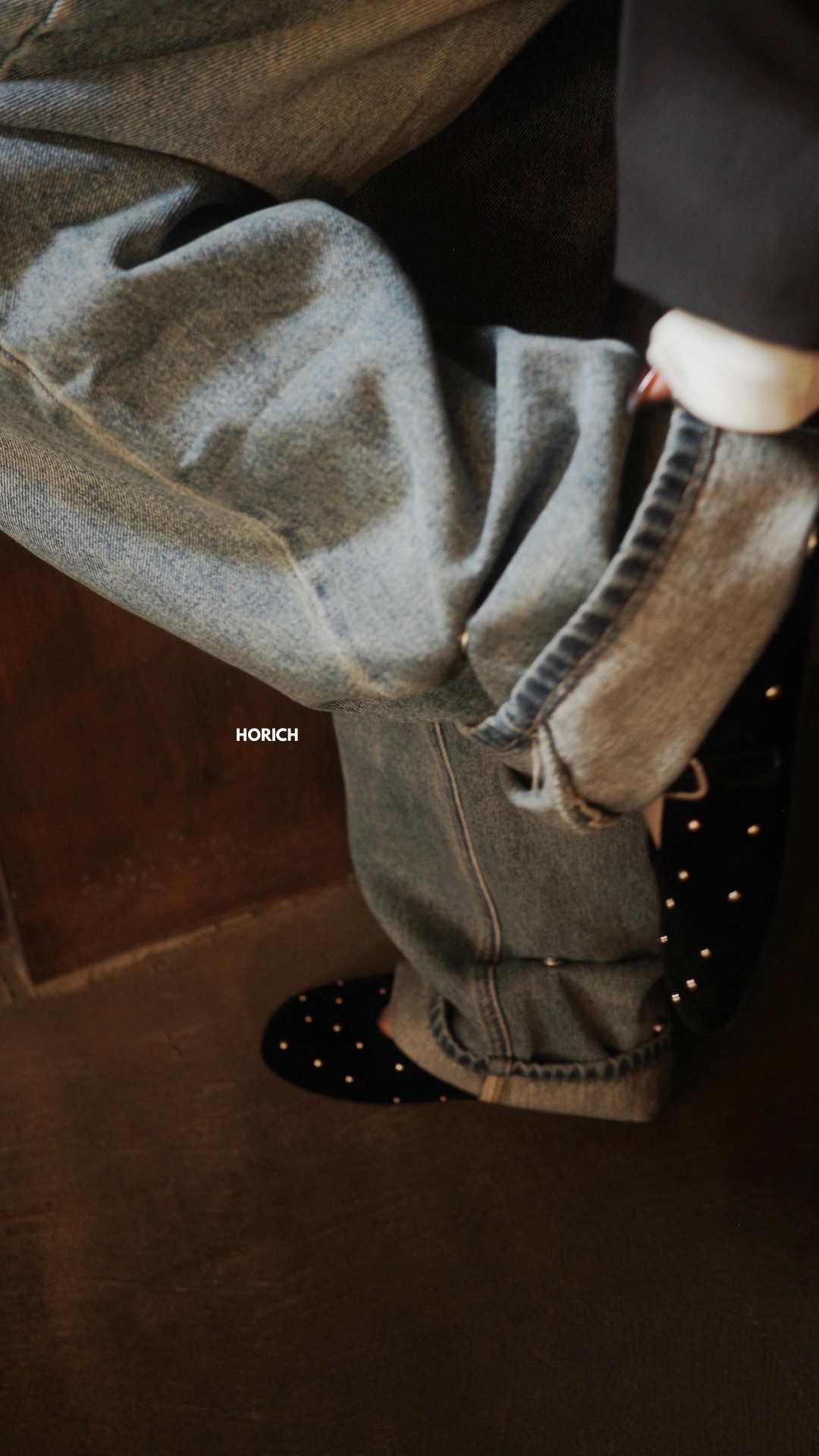 𝐍𝐨𝐯.𝟐𝟓 / 61316 - 淺藍水洗後釦男友寬褲S-XL