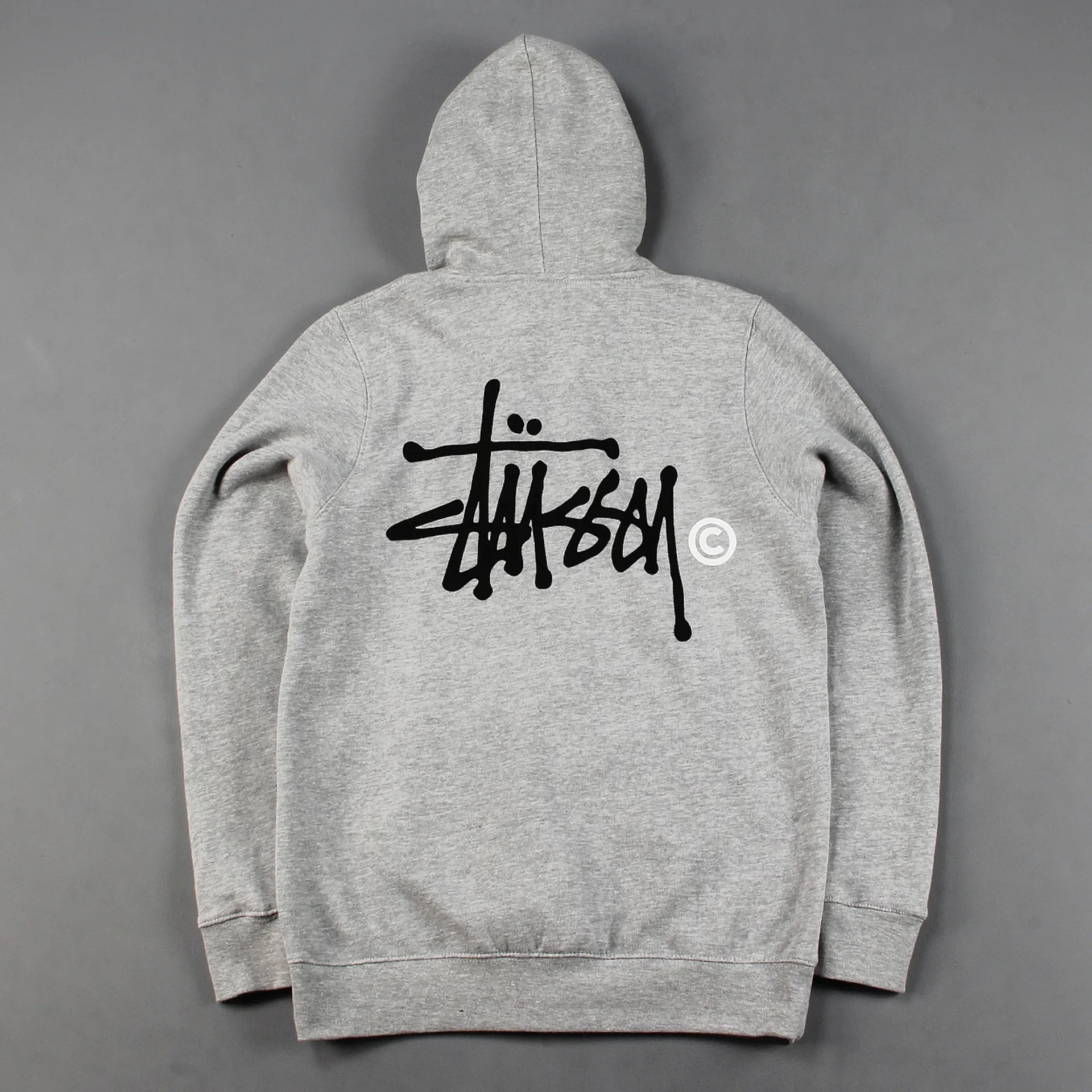 2020AW STUSSY BASIC LOGO ZIP HOOD 連帽 外套 帽夾 現貨 1973635、1973778