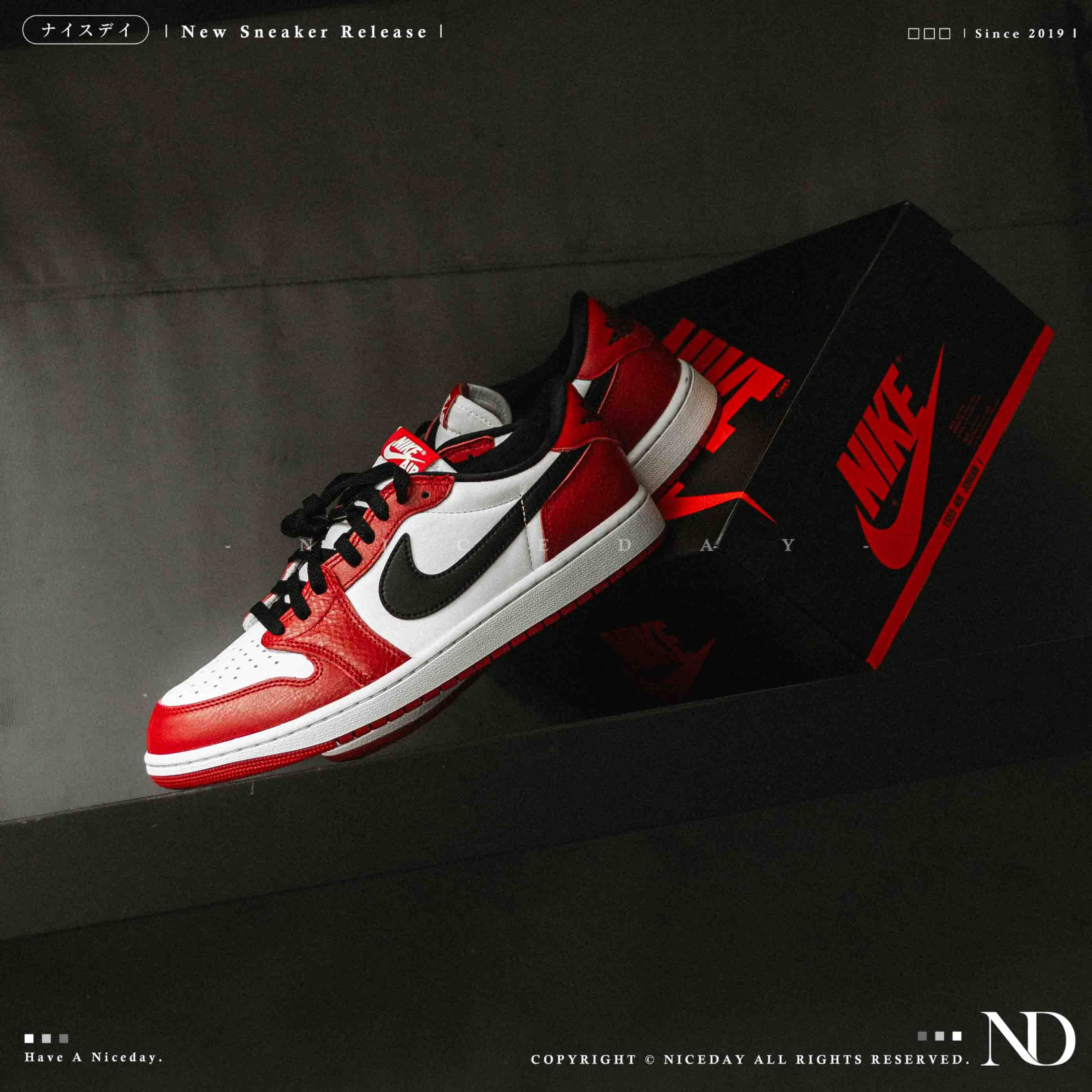 NICEDAY 部分現貨 Air Jordan 1 Retro Low OG 芝加哥 復古 經典 運動 男鞋 HQ6998-600