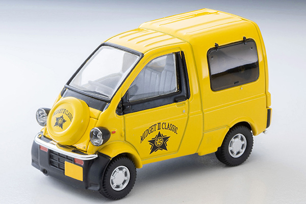 PO-$140 * TOMYTEC * 1:64 LV-N362b 1997 DAIHATSU MIDGET IICARGO R Type (Yellow)