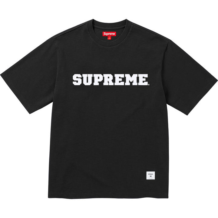 2025AW SUPREME COLLEGIATE APPLIQUE S/S TOP LOGO 貼布 字體 短T 現貨 FW25KN77