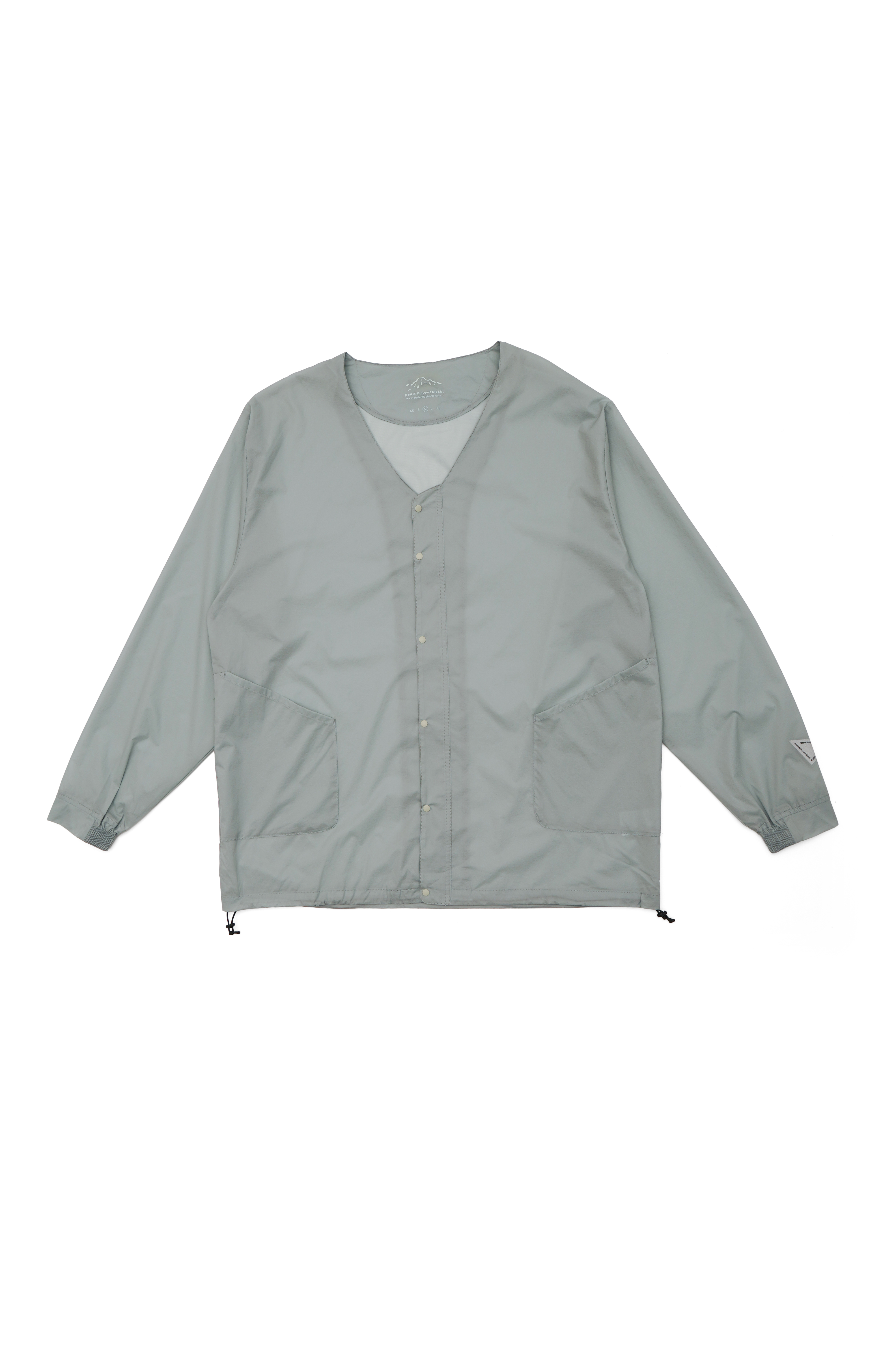 ATELIER BLUEBOTTLE JACKET CARDIGAN ABBJK001PURITAN GRAY