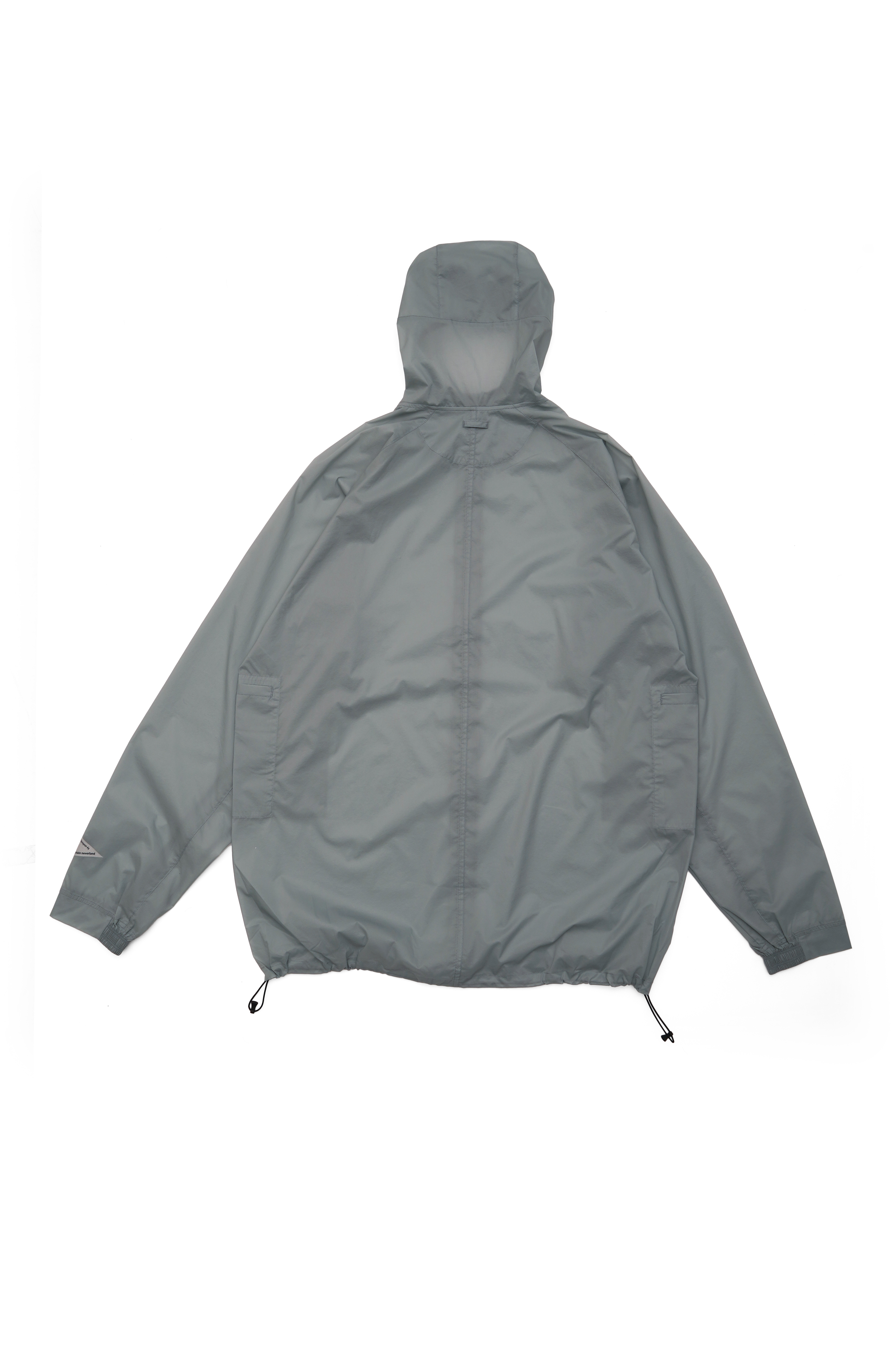 ATELIER BLUEBOTTLE JACKET HOODIE ABBJK002 PURITAN GRAY