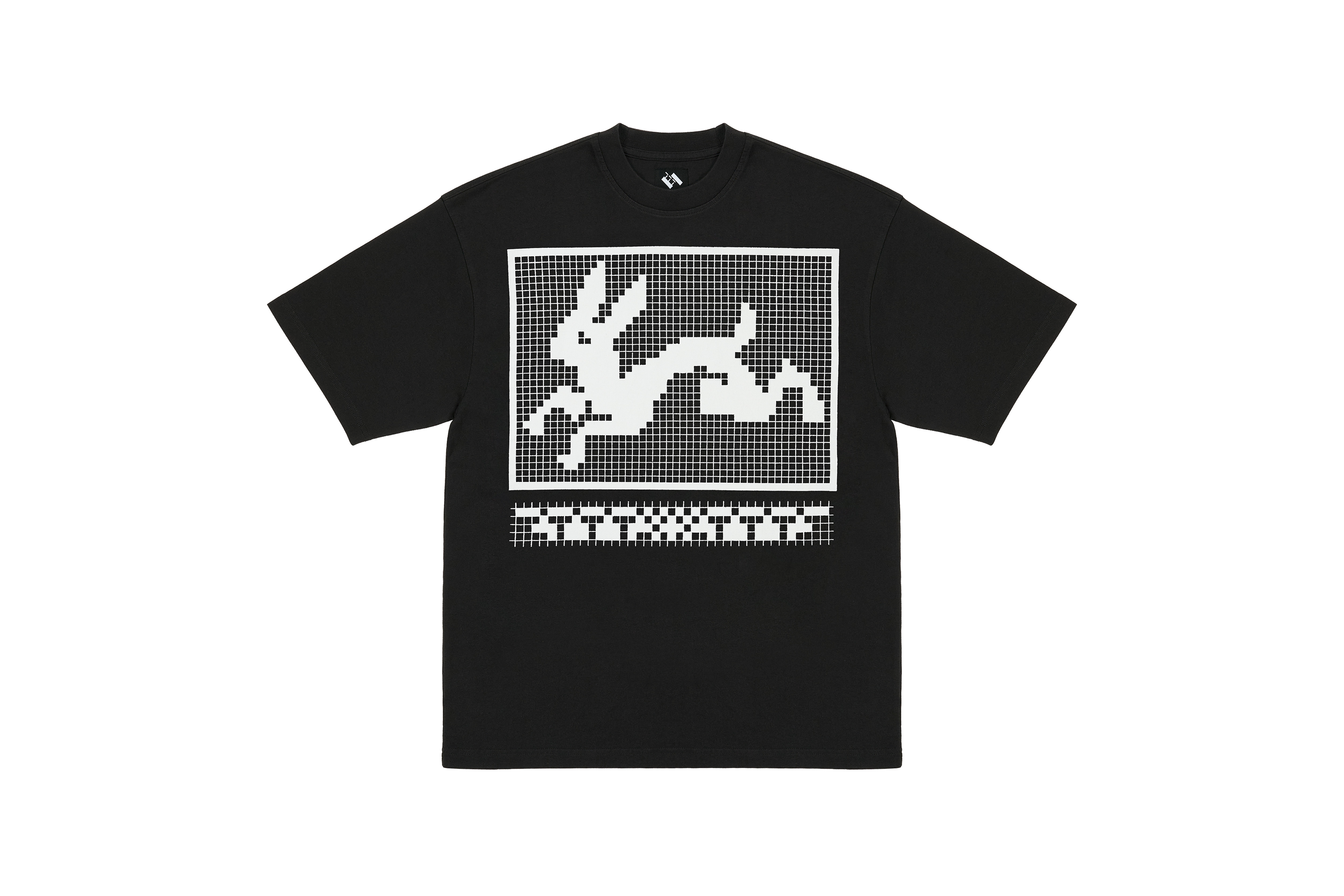 THE TRILOGY TAPES "TTT HARE T-SHIRT" (BLACK)