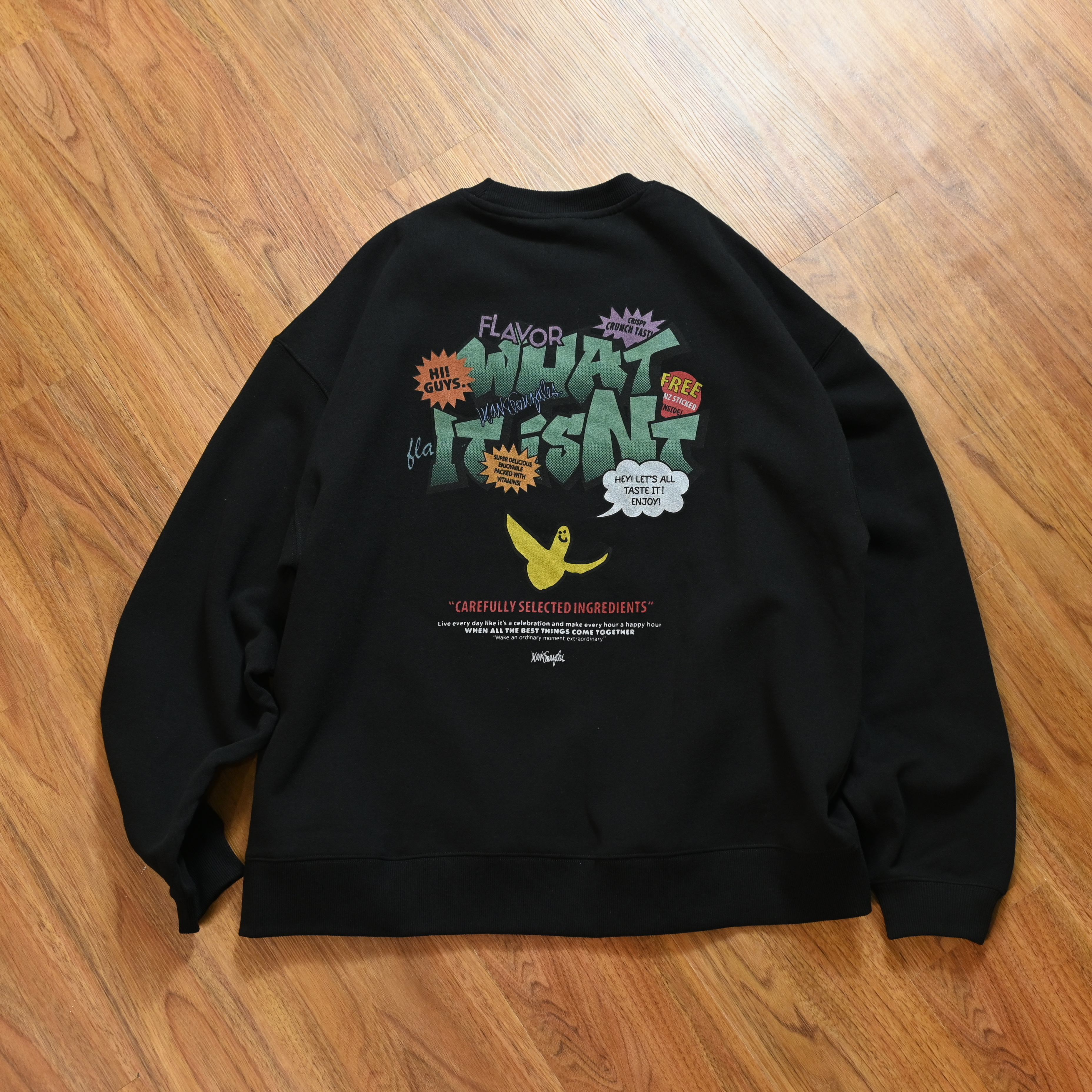 (What it isNt) ART BY MARK GONZALES Tagging Logo Big Sweater