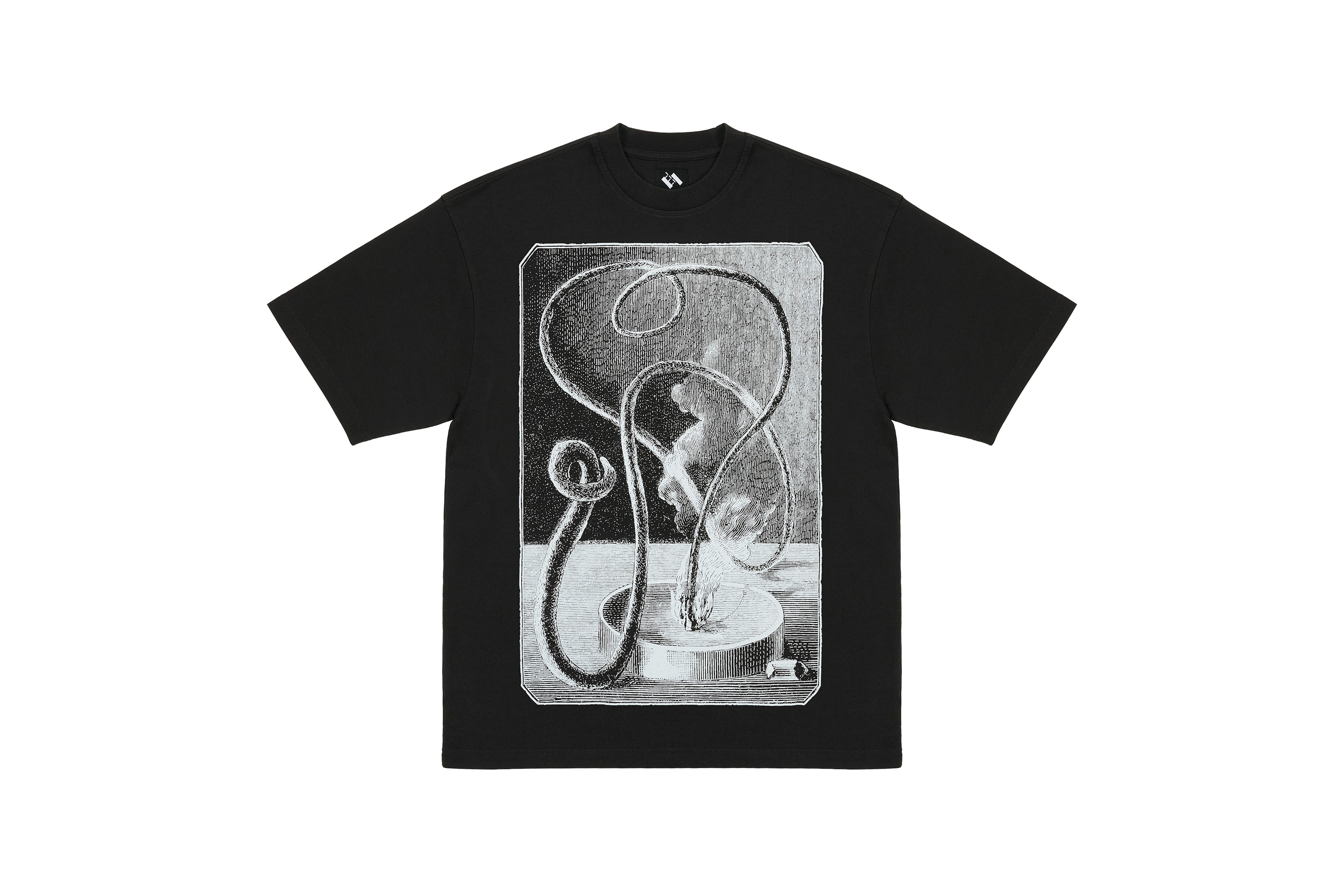 THE TRILOGY TAPES "TTT SERPENT T-SHIRT" (BLACK)