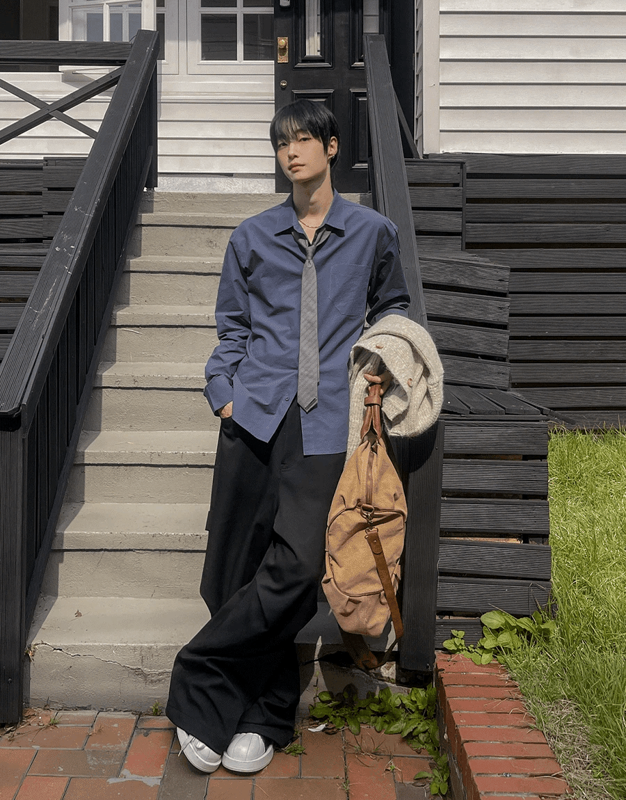 軍事風格休閒褲