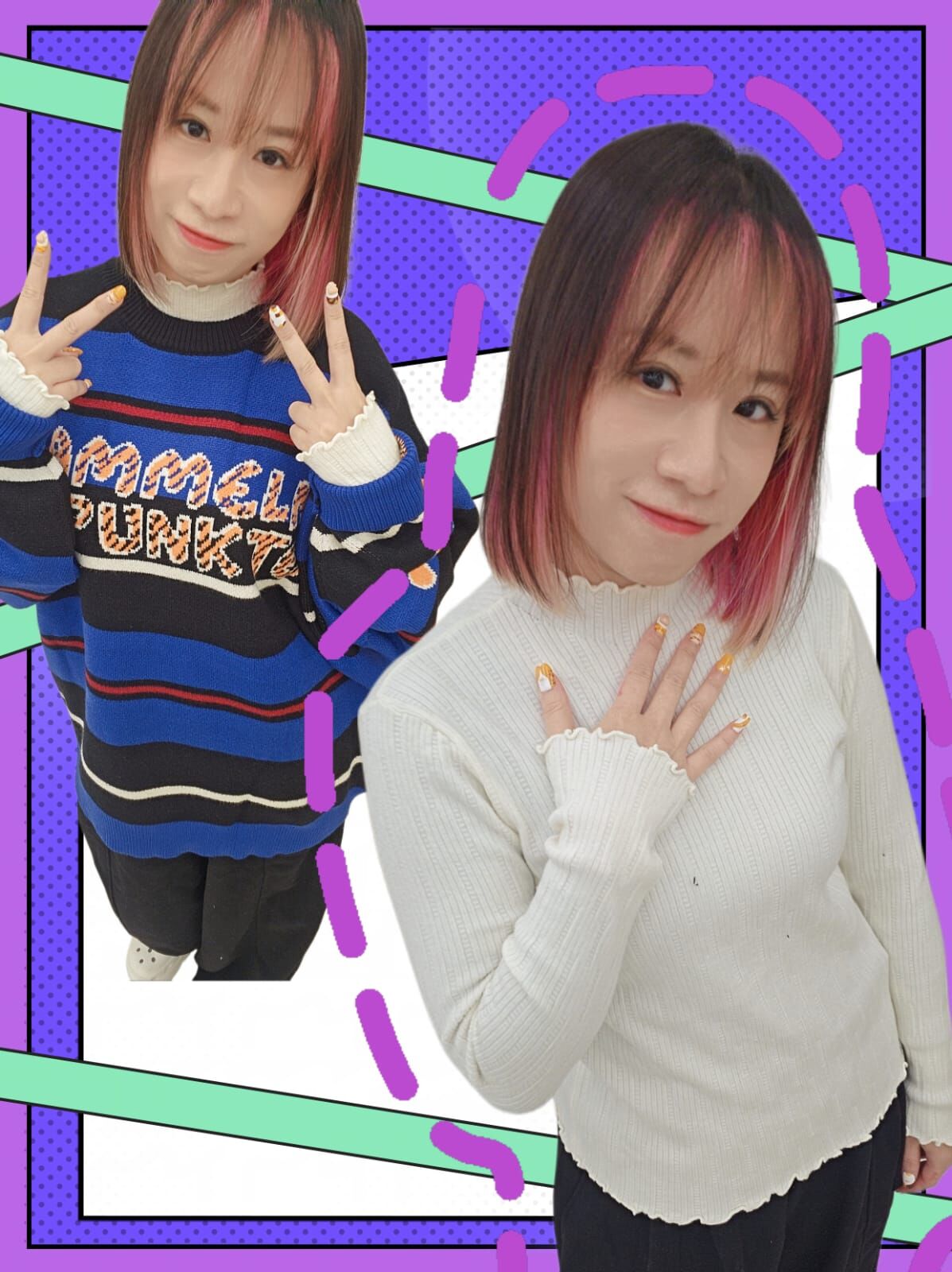 韓國 花邊彈性長袖TEE（K11 F226）