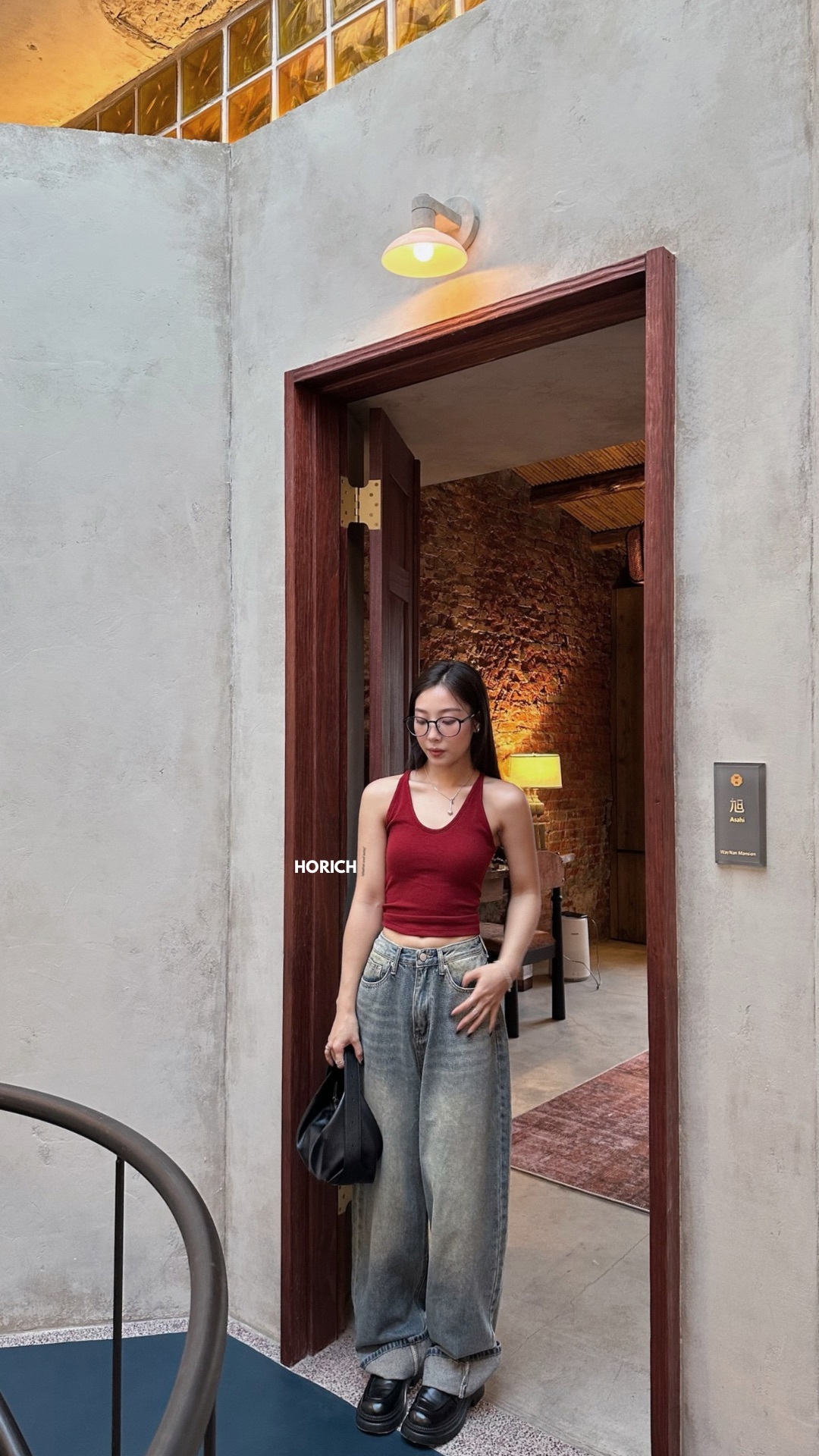 𝐍𝐨𝐯.𝟐𝟓 / 588-1 - 遮副乳工字美背背心(8色)紅色