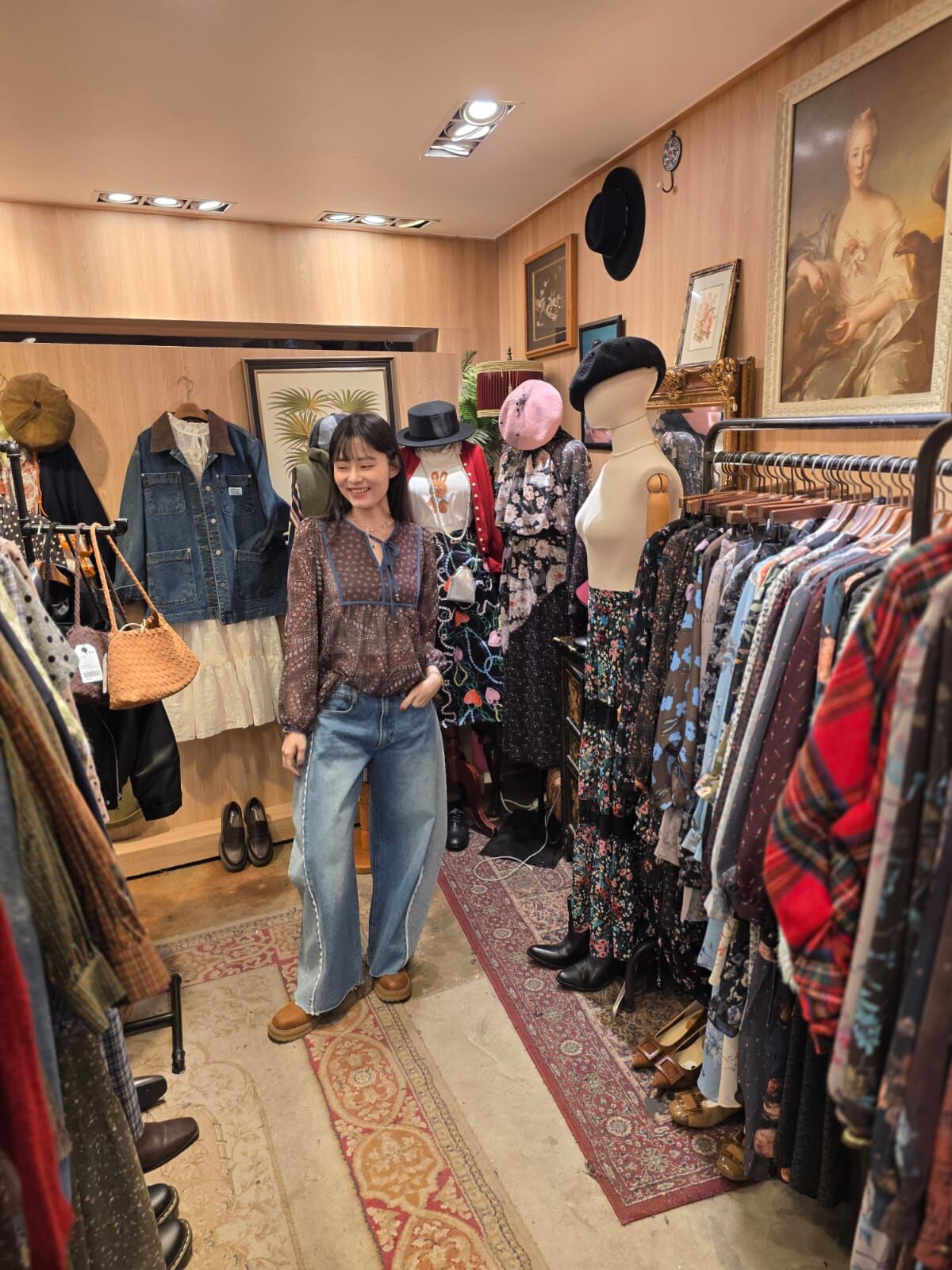 KM5256 低腰外縫線廉刀牛仔褲 (S/M/L)