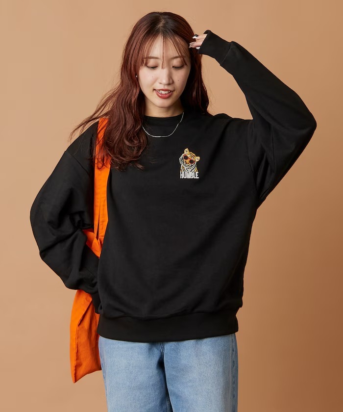 日本 Freak's Store Relaxed Fit 刺繡 Logo Sweatshirt