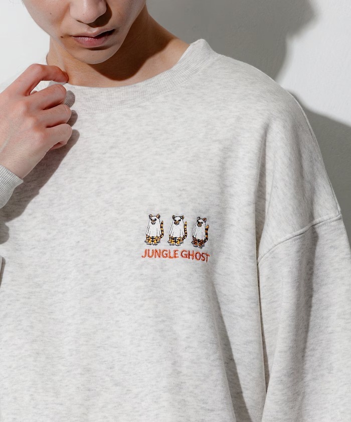 日本 Freak's Store Relaxed Fit 刺繡 Logo Sweatshirt