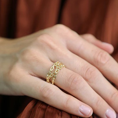 1WK0708-303 WAEKURA Ring Vera Gold (A-LX-E)