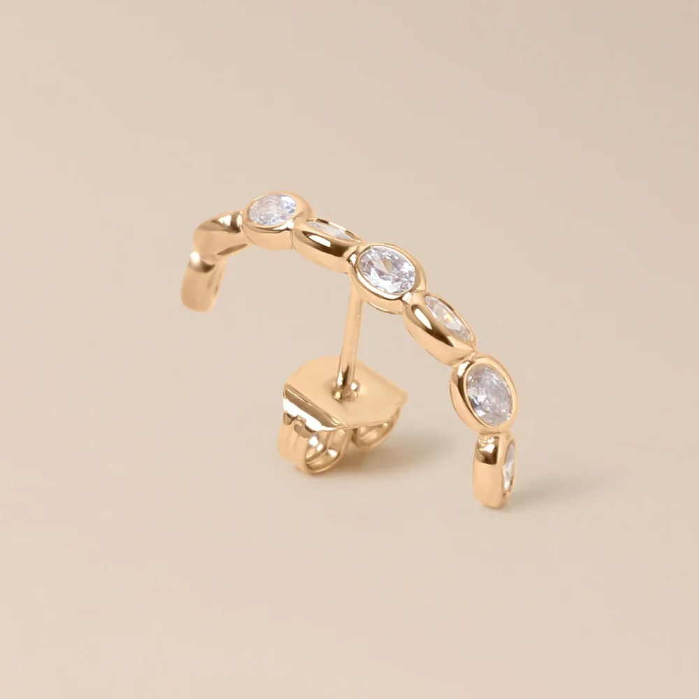 1WK0708-304 WAEKURA Earrings Sully - Single Gold (A-LX-E)