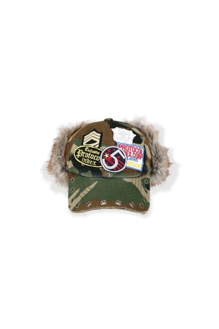 Protocol Index｜Camo Trooper Cap (Camo)