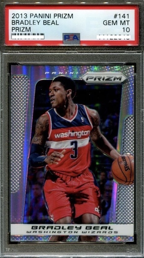 2013 PANINI PRIZM #141 BRADLEY BEAL PRIZM 【PSA10】布萊德利·伊曼紐爾·比爾