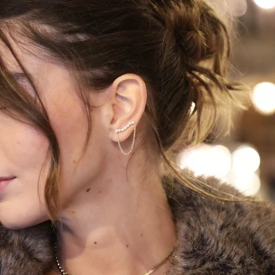 1WK0708-308 WAEKURA Contours Sorentina - Pair Gold (A-LX-E)