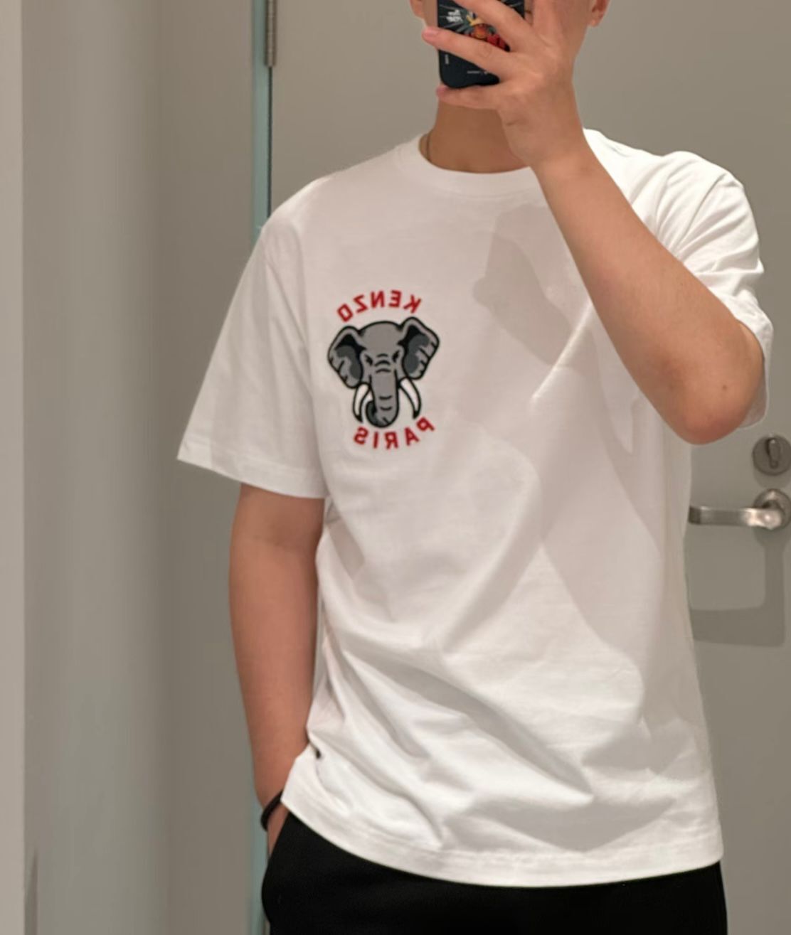 【預購】Kenzo K112101 白色短袖上衣