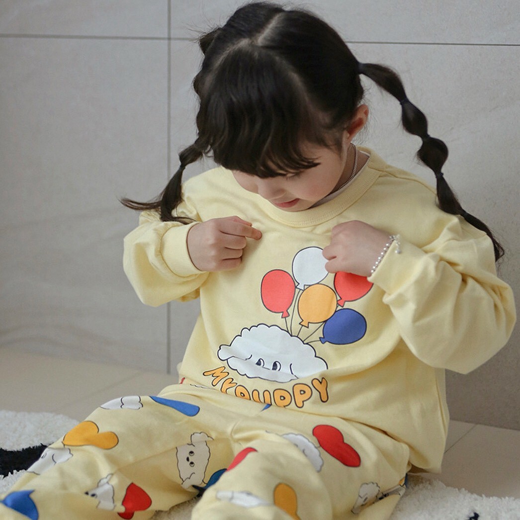 【現貨】110 奶油家 氣球狗狗套裝