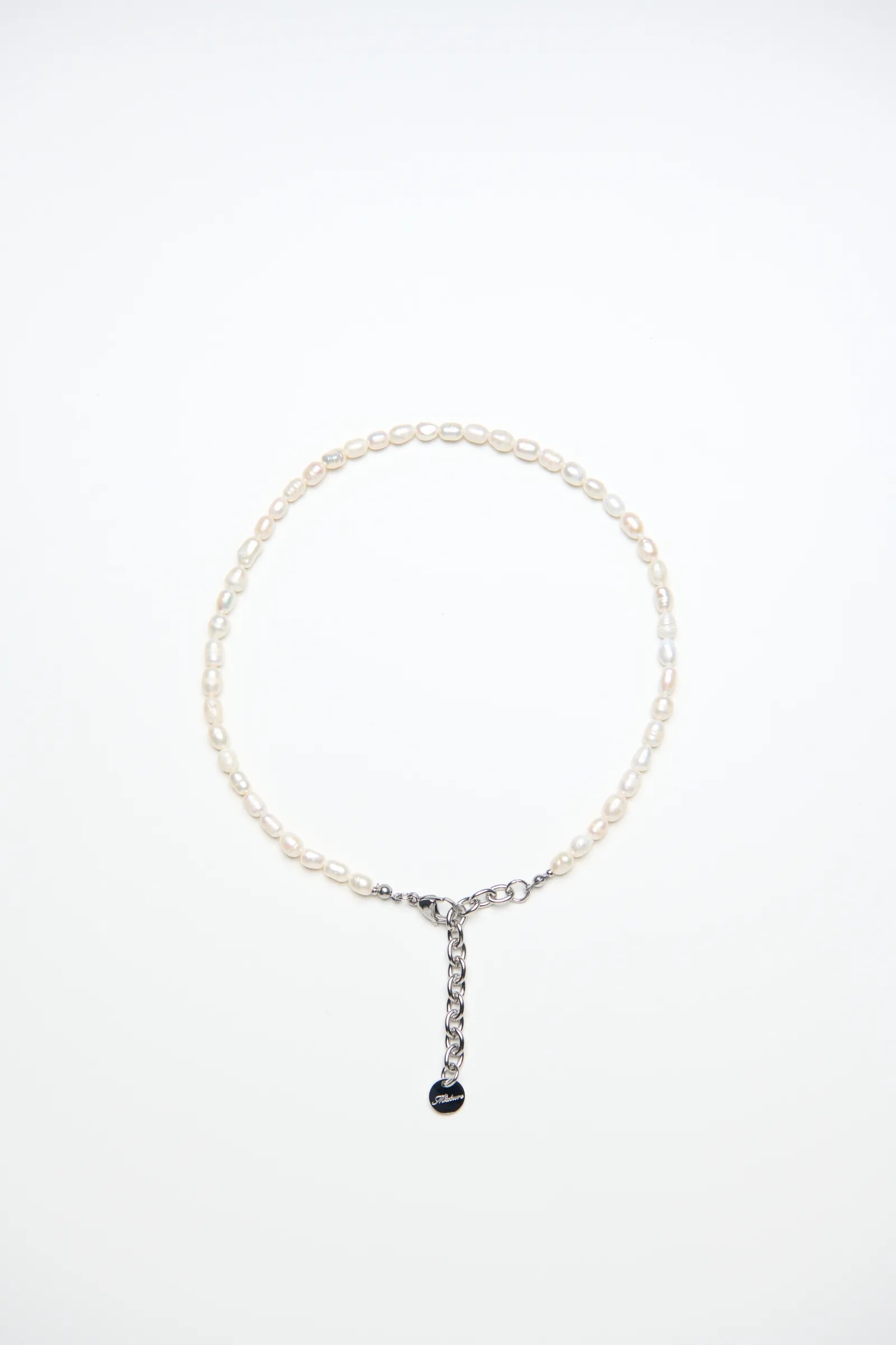 MP035 米粒型天然淡水珍珠項鍊