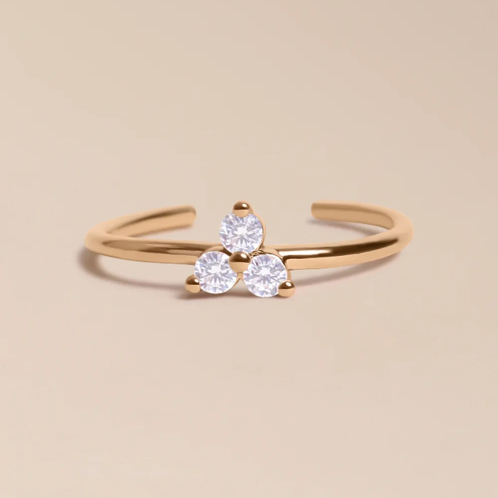 1WK0708-319 WAEKURA Ring Lya Gold (A-LX-E)