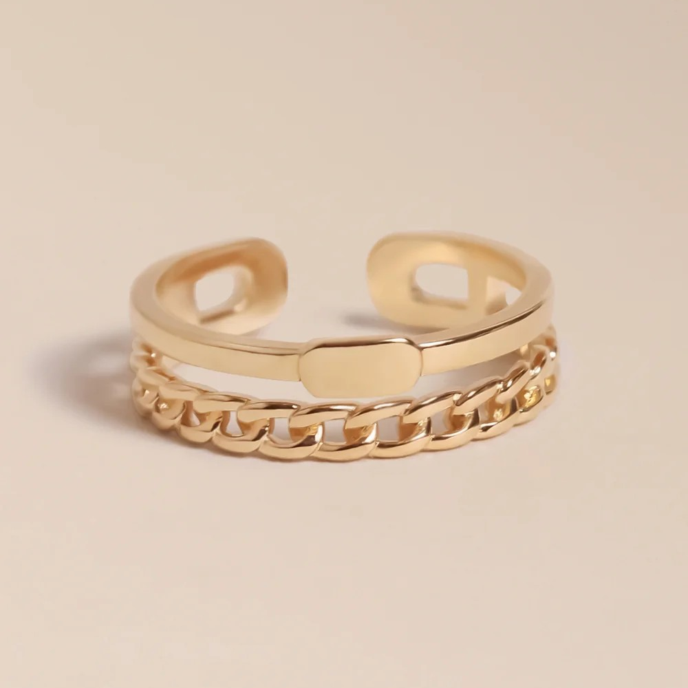 1WK0708-321 WAEKURA Ring Leonie Gold (A-LX-E)