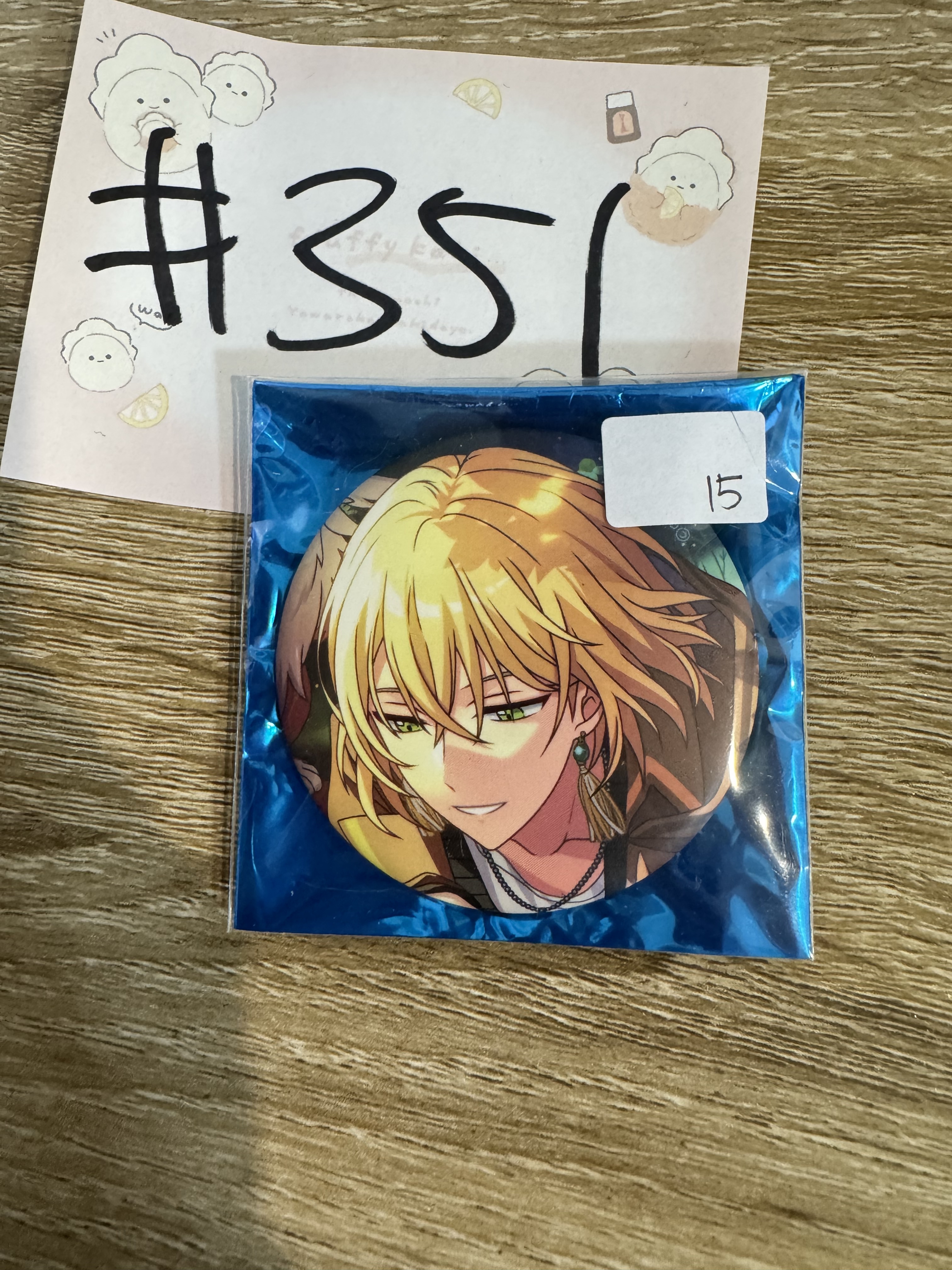 魔法使的約定 RUTILE 襟章#351