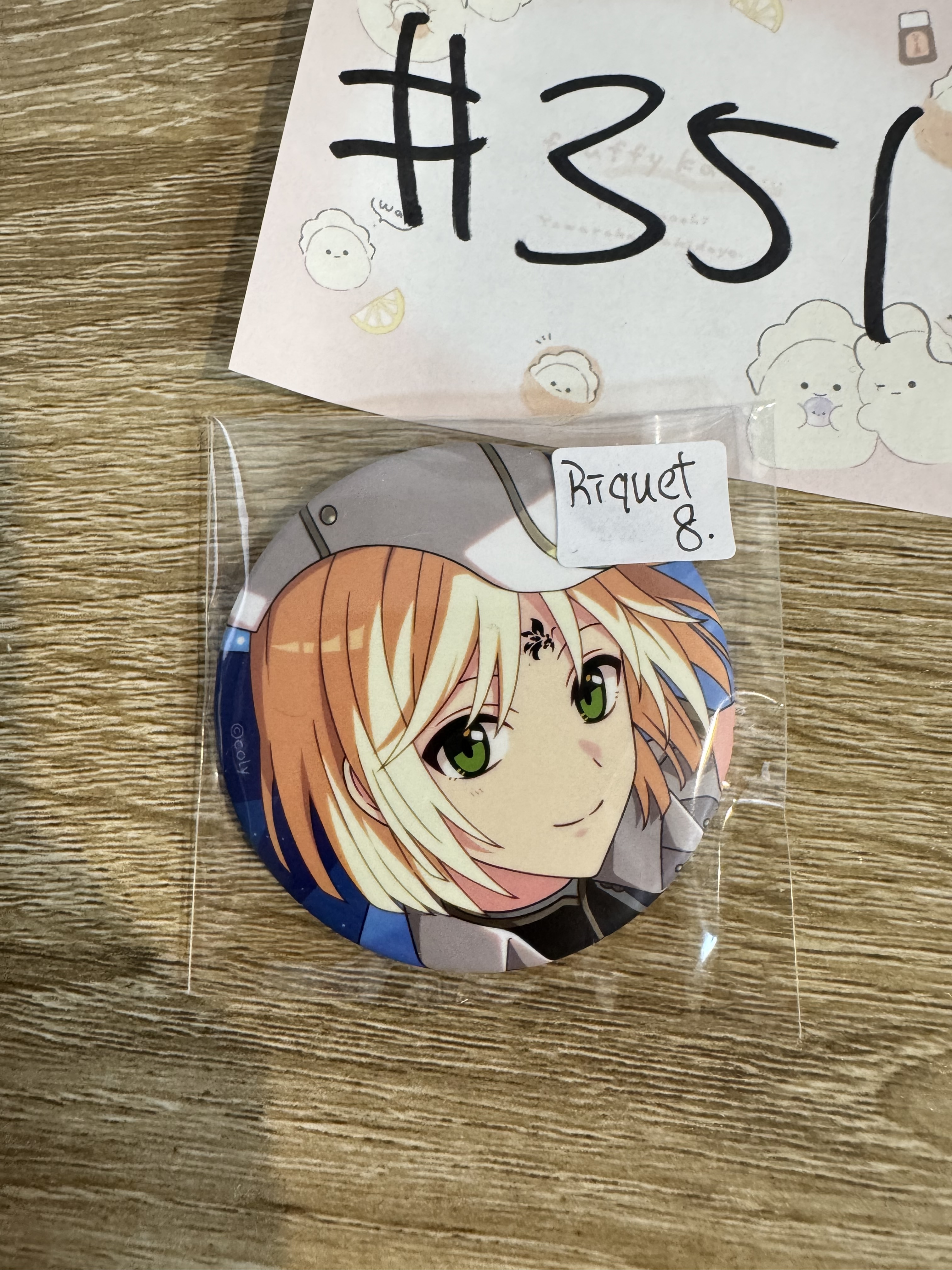 魔法使的約定 RIQUET 襟章#351