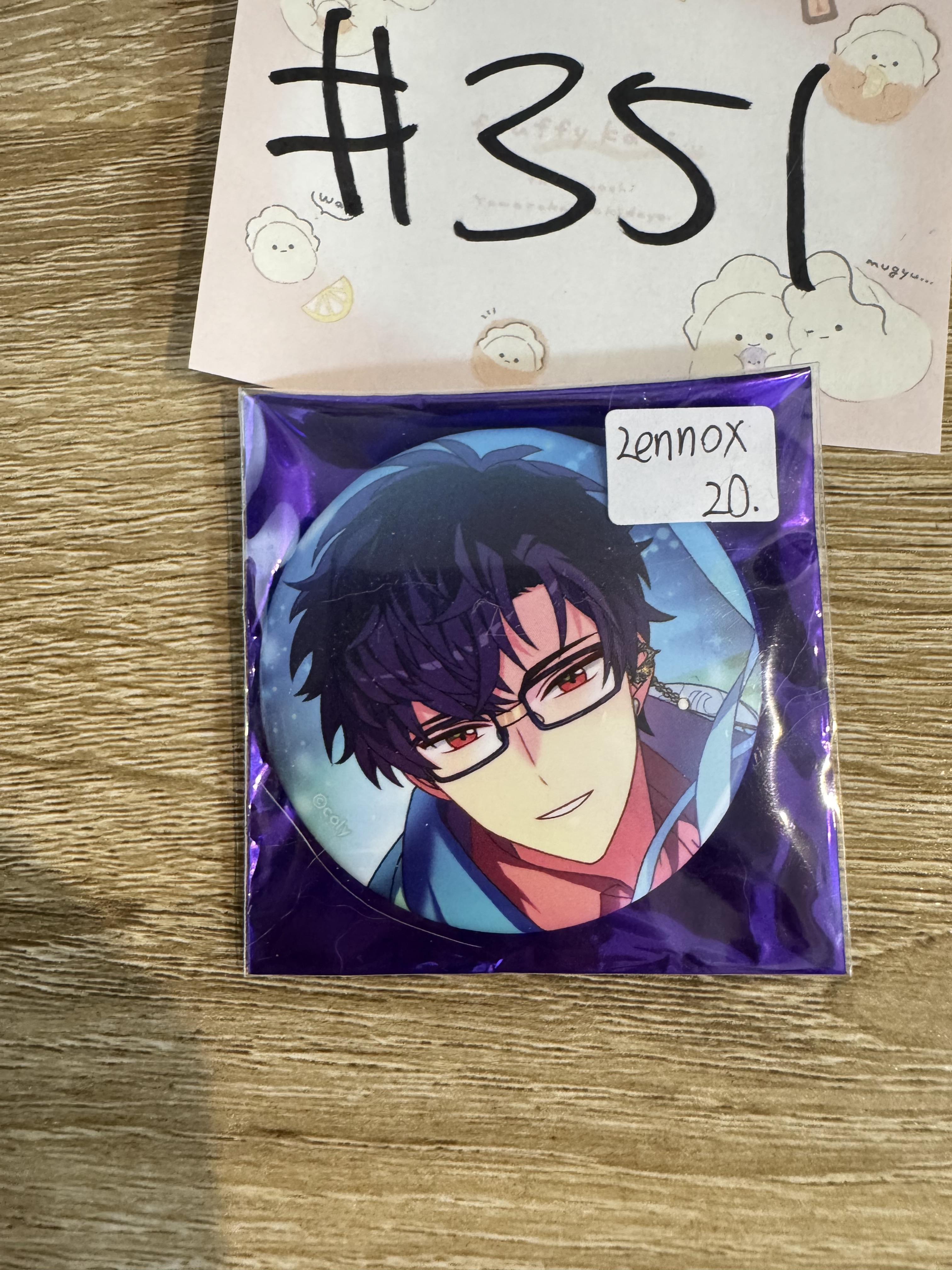 魔法使的約定 LENNOX 襟章#351