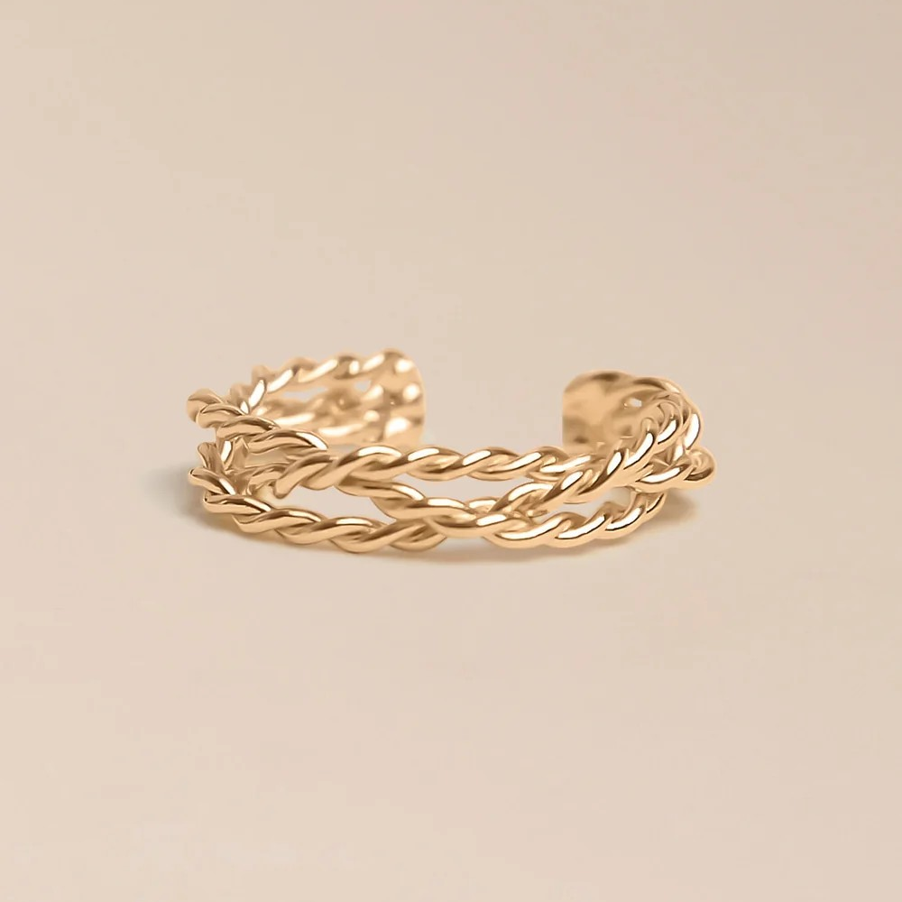 1WK0708-326 WAEKURA Ring Cina Gold (A-LX-E)