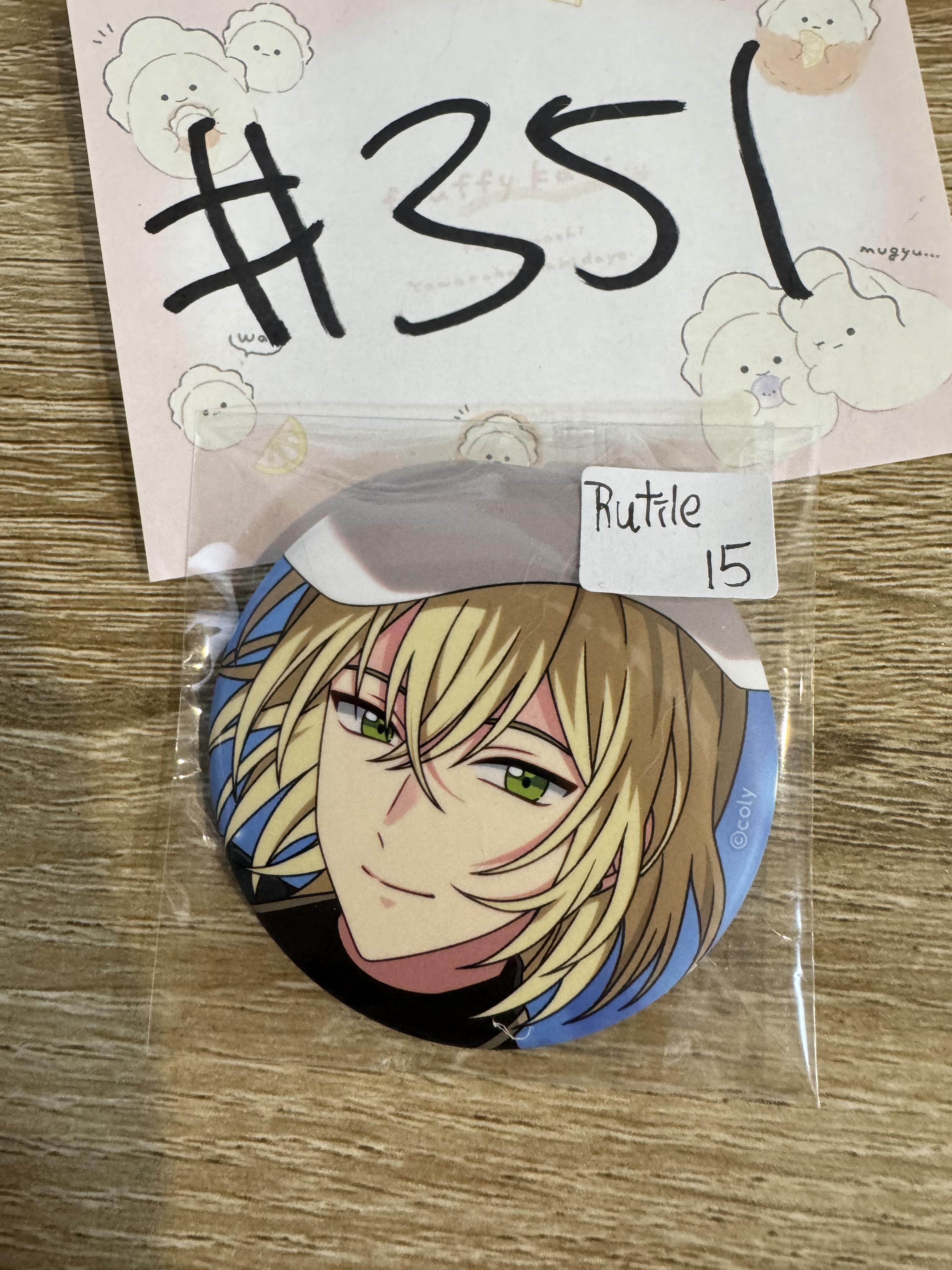 魔法使的約定 RUTILE 襟章#351