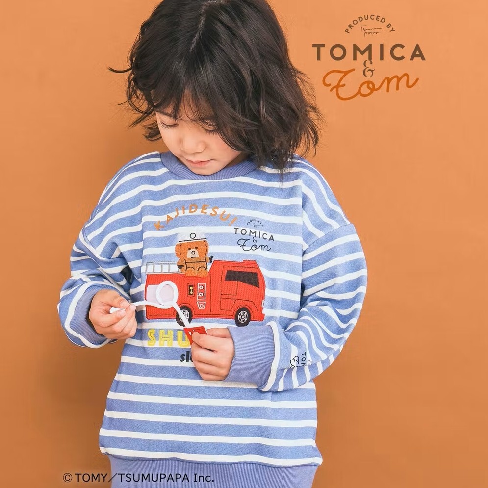 【現貨】100 日本TOMICA x TOM繪本聯名上衣
