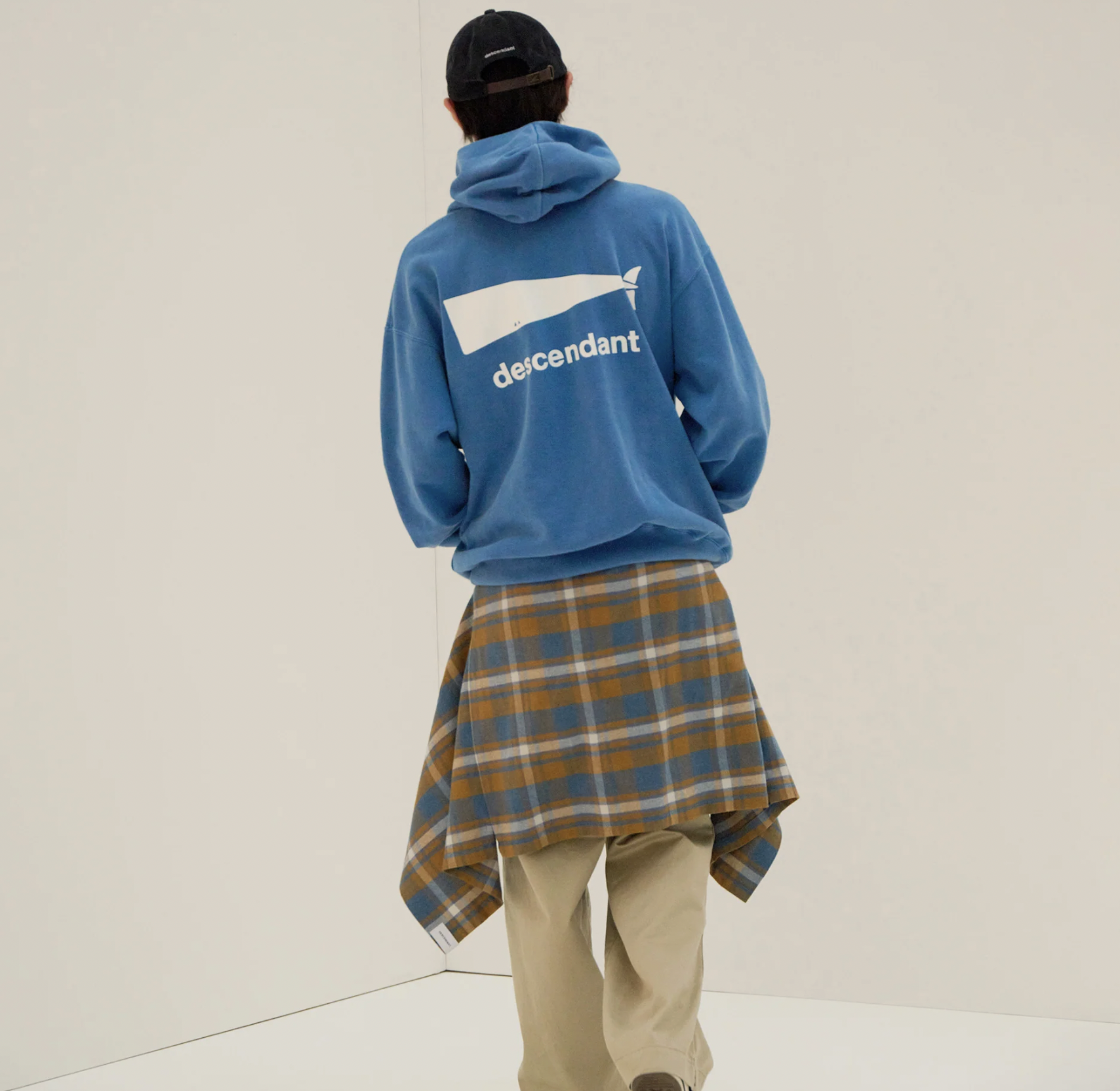 [現貨] DESCENDANT FW25 CACHALOT HOODY PIGMENT DYE | (BLACK / BLUE / PINK)