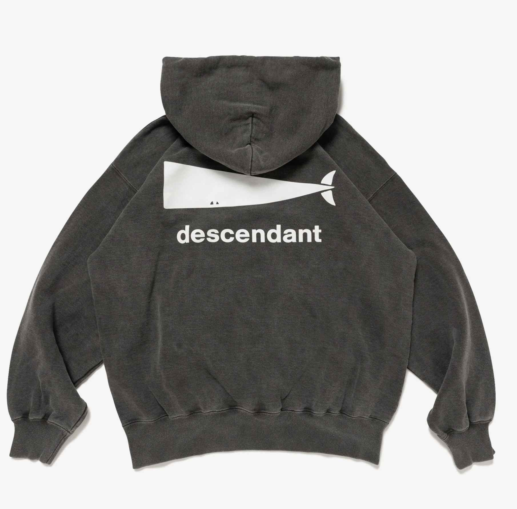 DESCENDANT FW25 CACHALOT HOODY PIGMENT DYE
