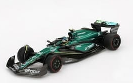 1:64 #999 Aston Martin AMR24 #14 Fernando Alonso 2024 F1 2024 Bahrain GP