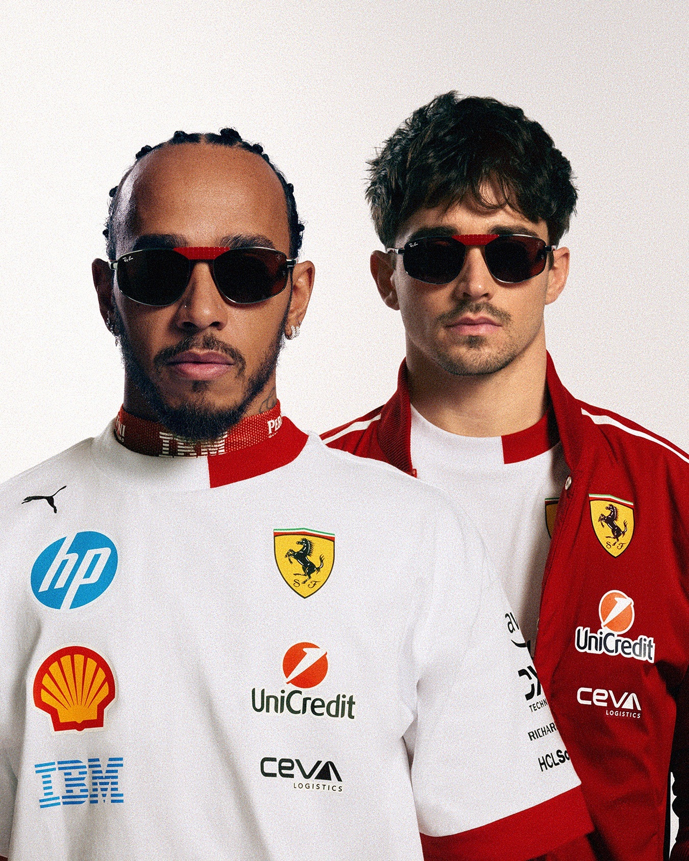 【RayBan】RB3776M F126C5-58mm  太陽眼鏡♣(槍灰紅/紅色鏡片)#法拉利聯名款