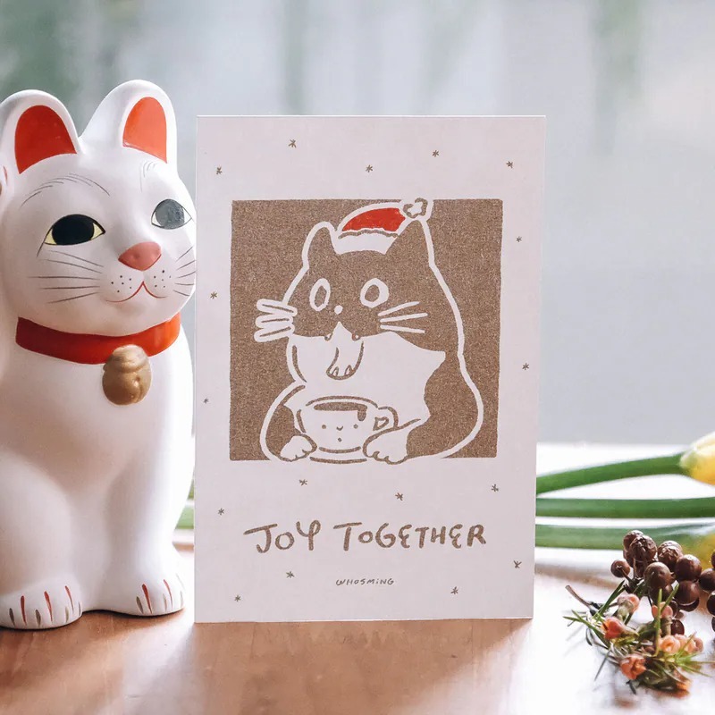 WHOSMiNG「JOY TOGETHER」聖誕卡片