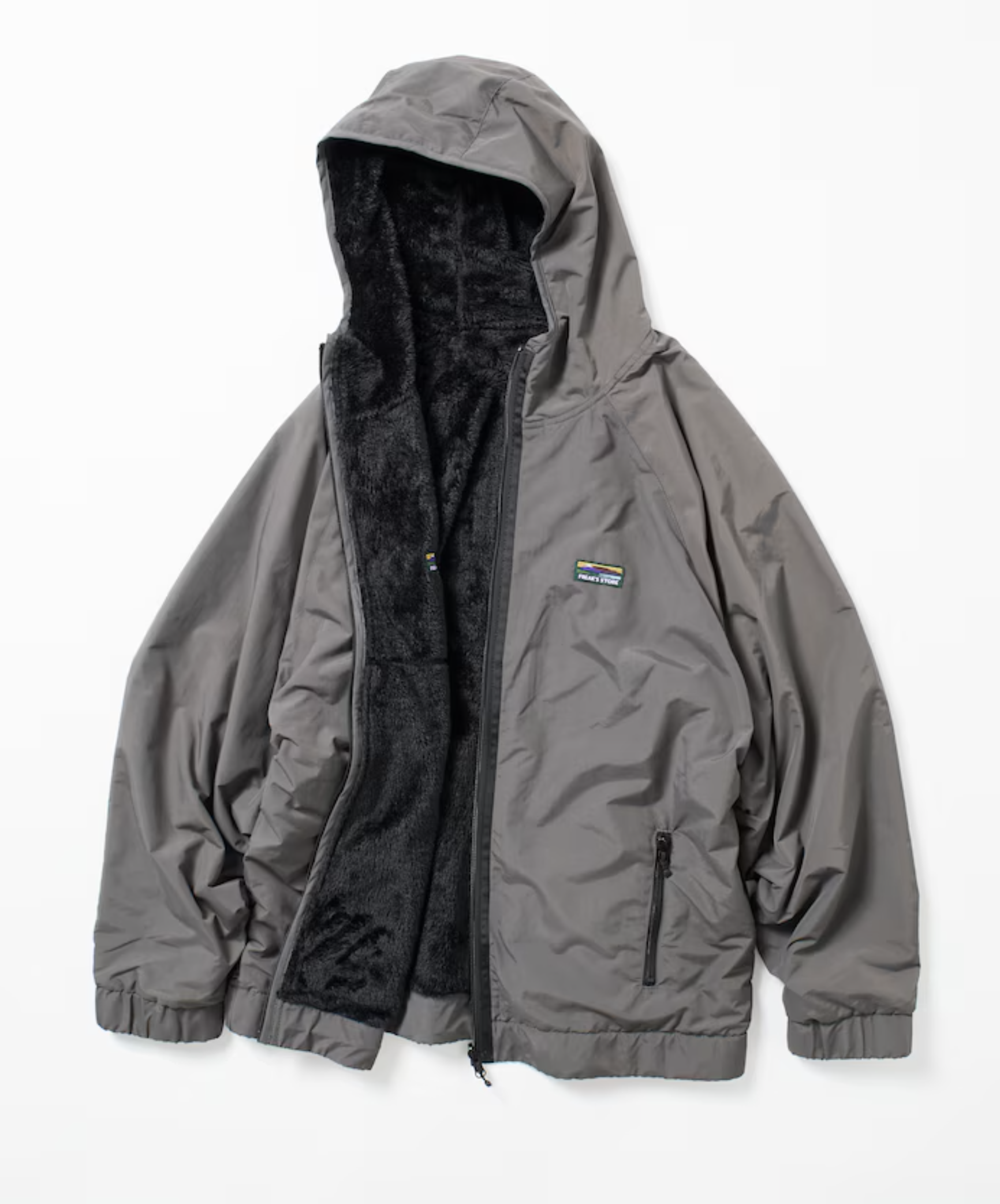 預訂 | Freak's Store Relaxed Fit Nylon Fleece Reversible Jacket 外套