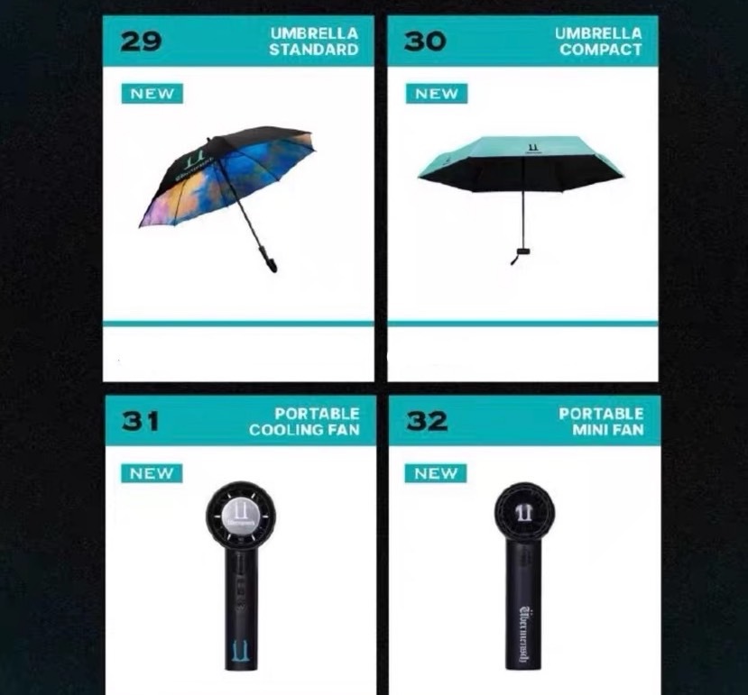 Luxury】 GD 權志龍巡迴展覽官方周邊限定款雨傘G-Dragon 渲染長直傘