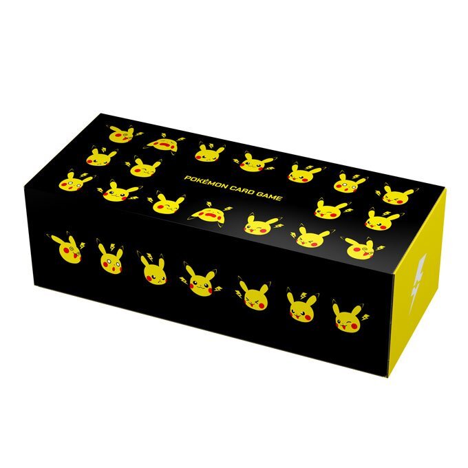 Pokemon Card Game 長卡盒 皮卡丘與打雷 ピカチュウとかみなり