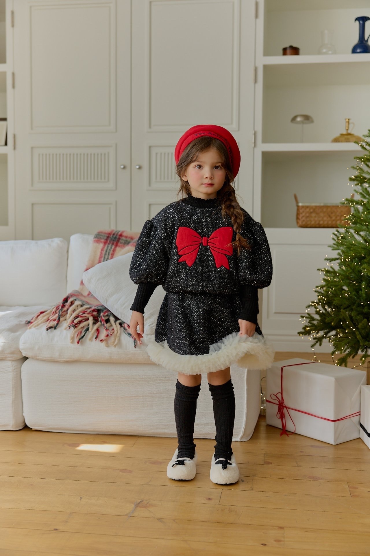 Sera Fluffy Ribbon Tee