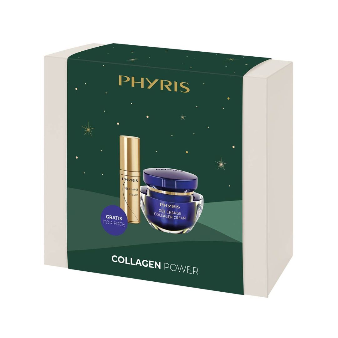 Phyris See Change Collagen Power Gift Set with 24 hr Cream and Eye & Lip