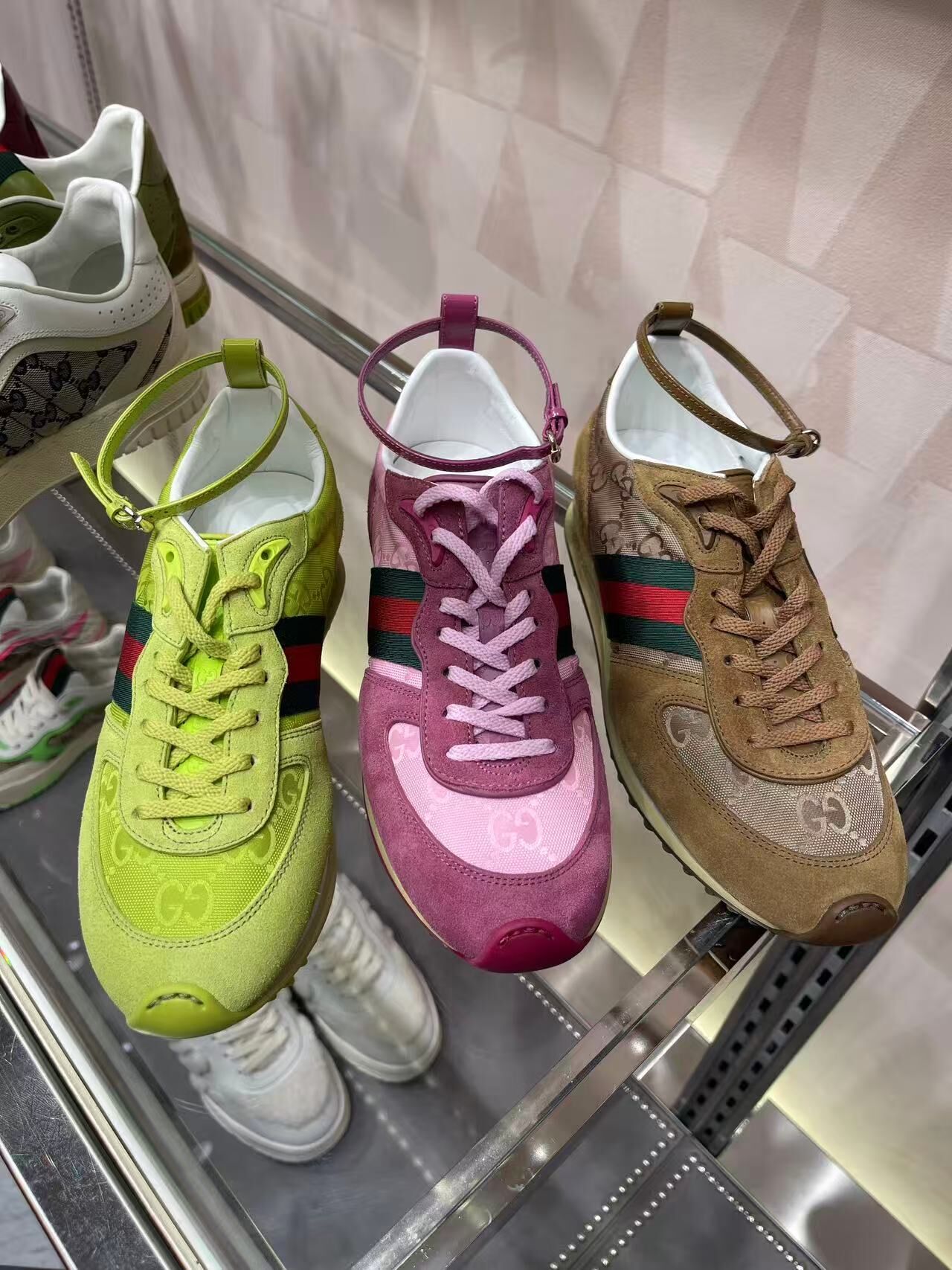 Gucci Re Motion suede sneakers 6 colors 840291