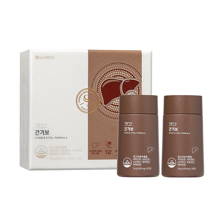 LG 生活肝園護肝寶 Liver & Vital Formula (600mg*90ea)*2