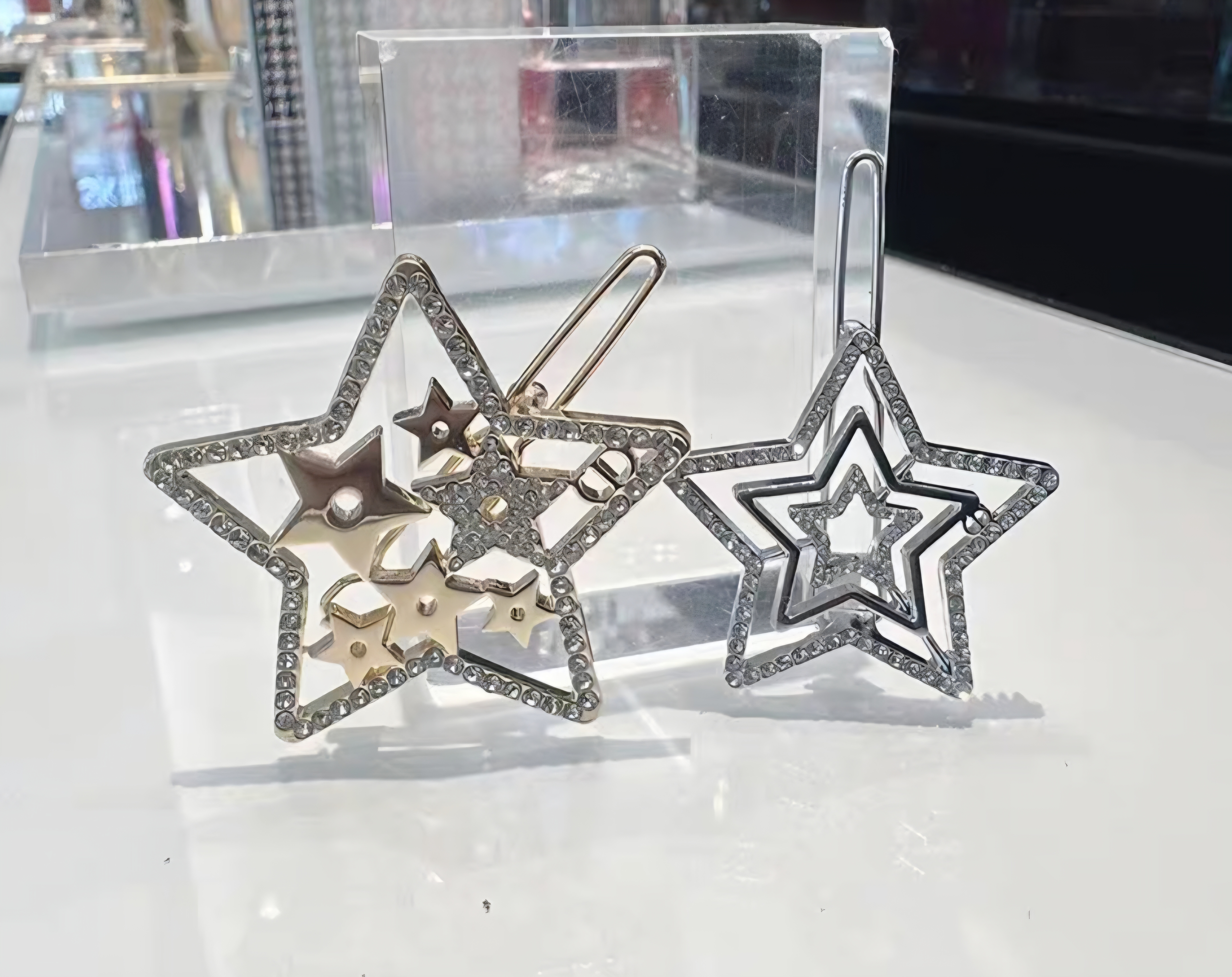 Dior Beauty Bling Bling 星星髮夾一對