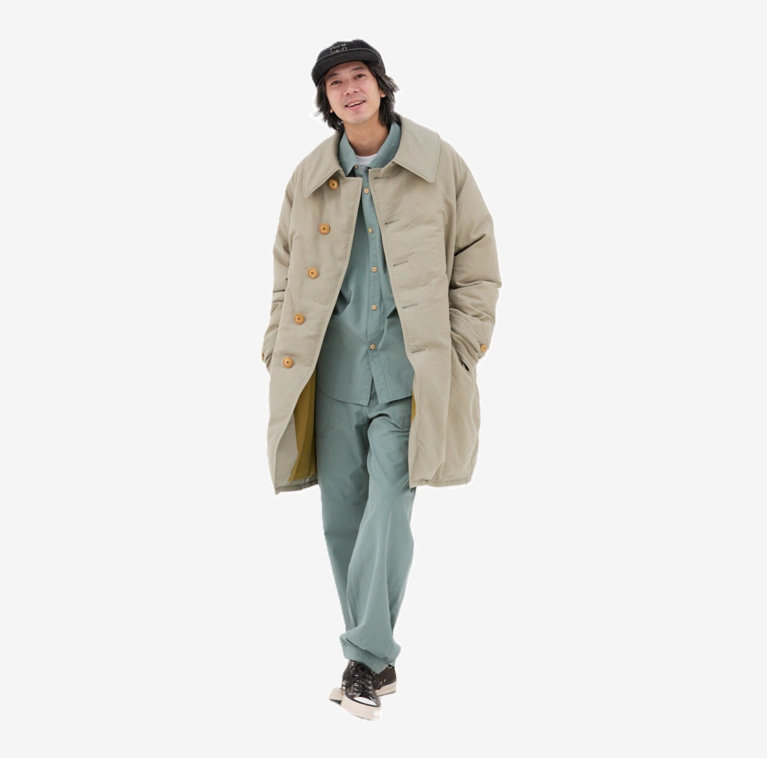 LAST PCS: VISVIM 2025 A/W WINSLOW DOWN COAT - BEIGE PRE ORDER ITEM (預訂中)