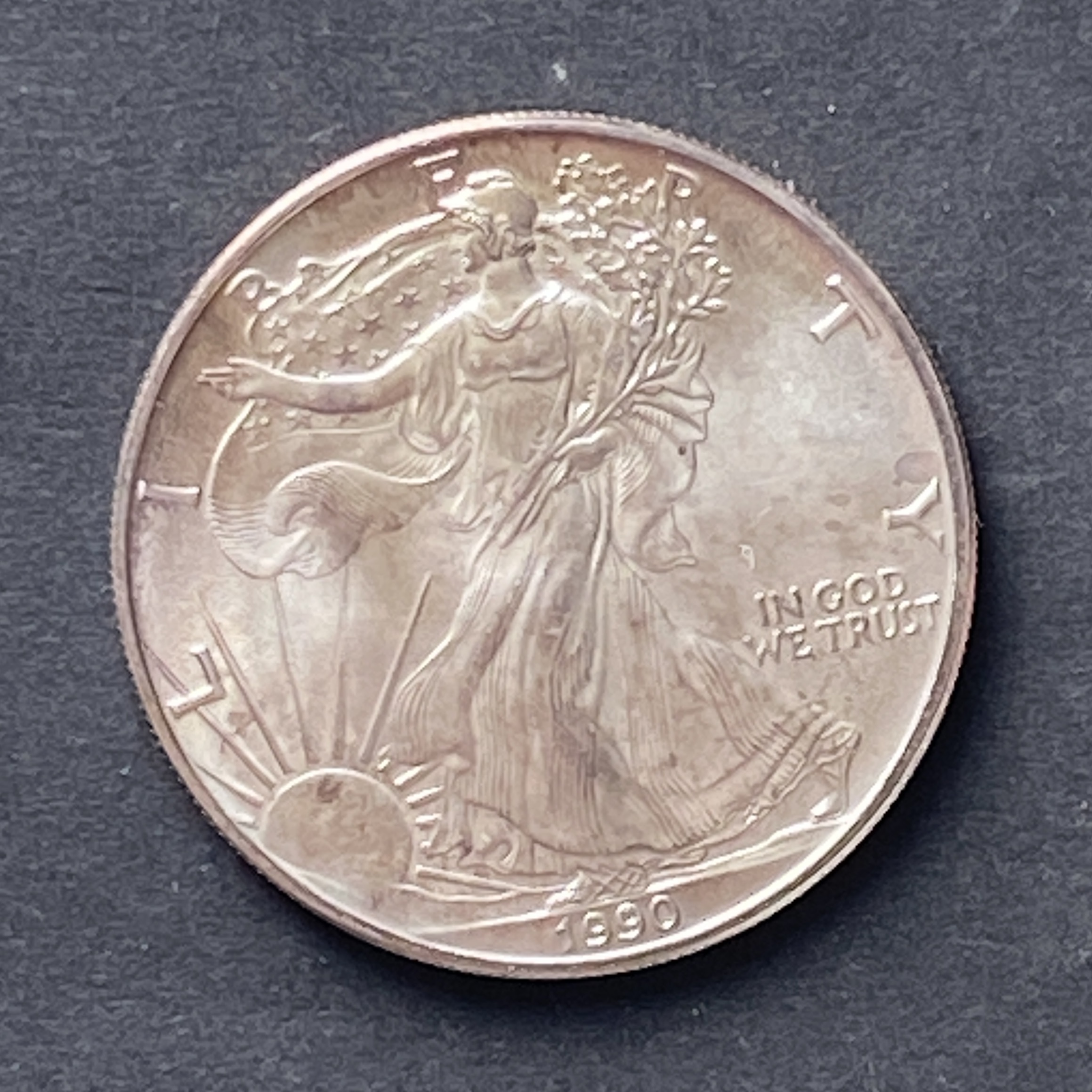 1990 American Silver Eagle Dollar