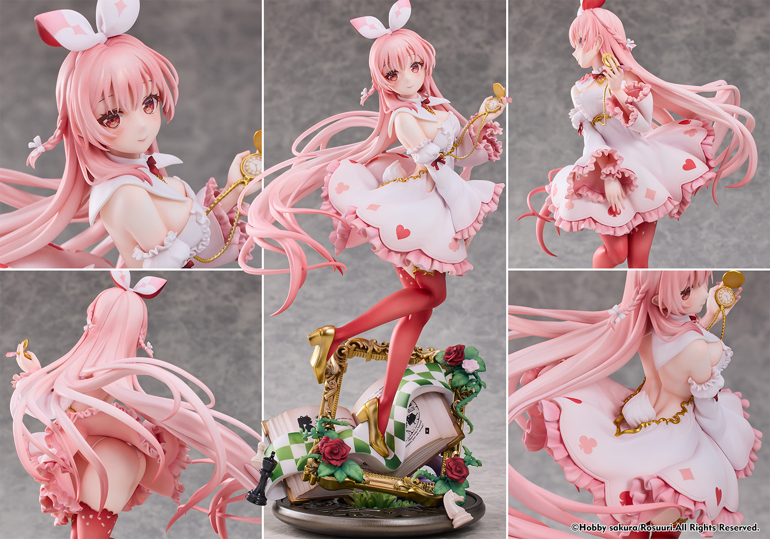 「ACG.GO」「預購」日版 Hobby sakura 白兔 羅絲 Rosu 仙境Ver 1/7 一般版